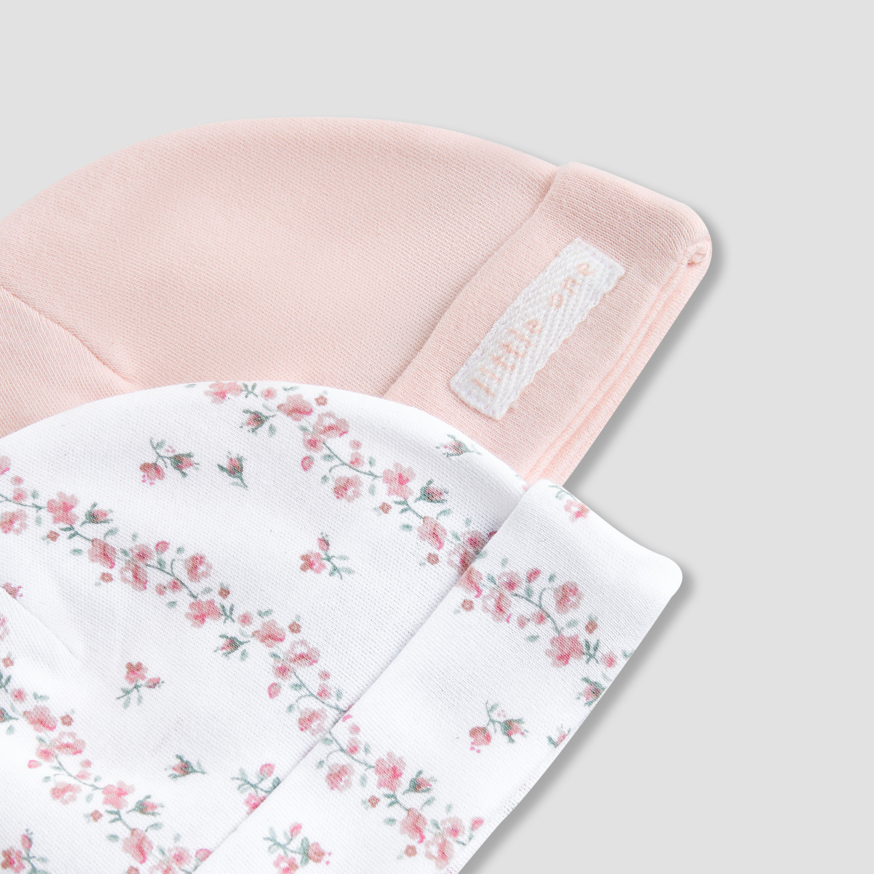 Pack of 2 Juniors Cap with Turn-Up Hem-baby-girls-accessories-caps-image-7