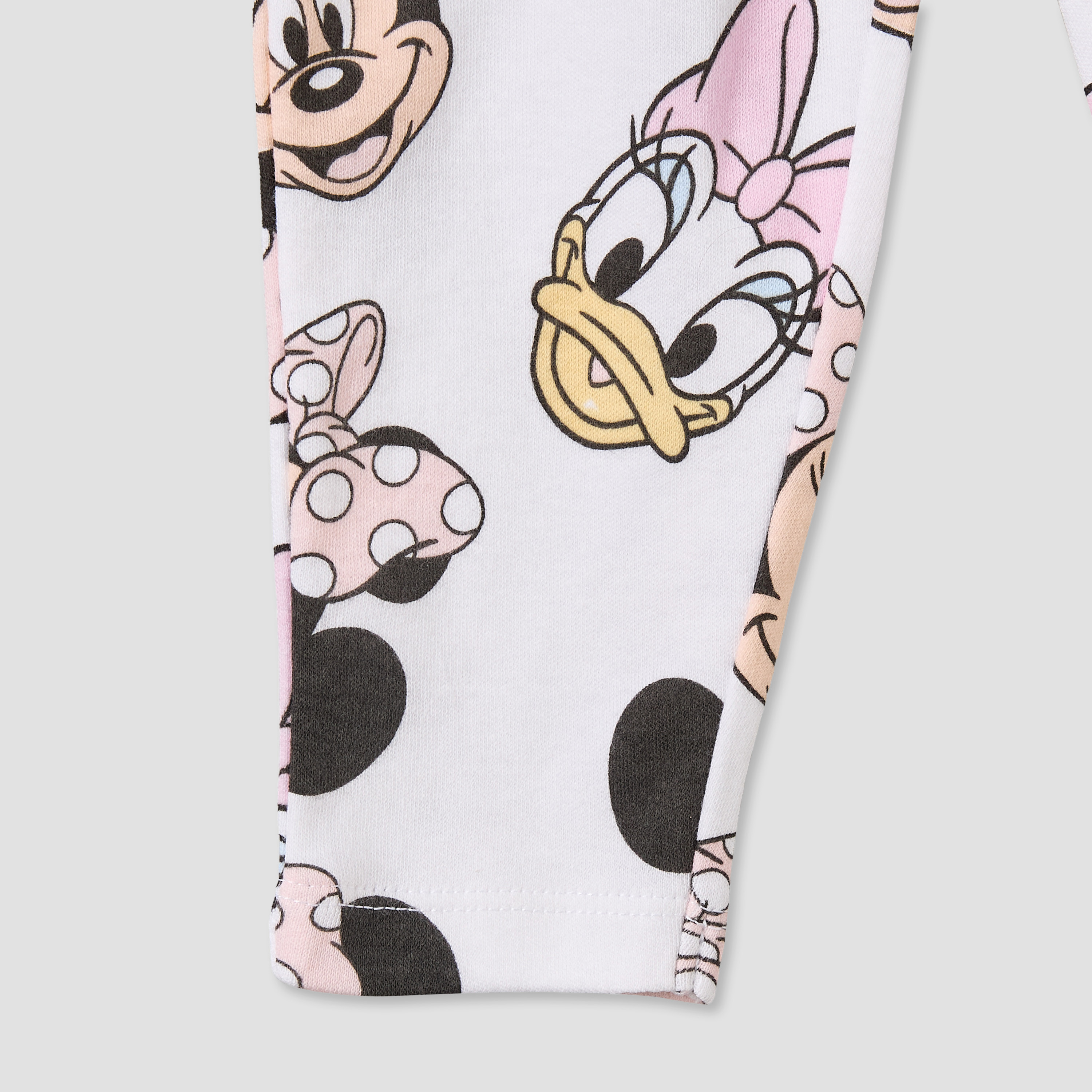 Pack of 2 Disney Cotton Crew Neck Long Sleeves Pyjama Set with Minnie Mouse and Daisy Duck Print-baby-girls-clothing-nightwear-pyjamasets-image-11