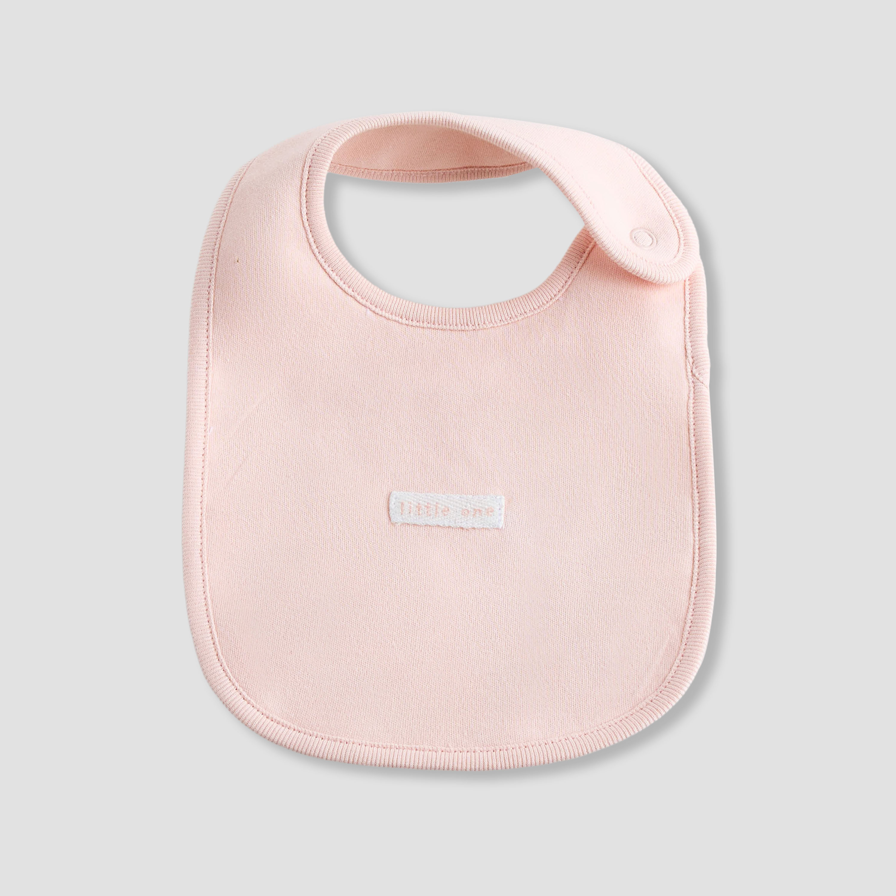 Pack of 2 Juniors Baby Bib with Snap Button Closure-baby-feeding-bibs-image-2