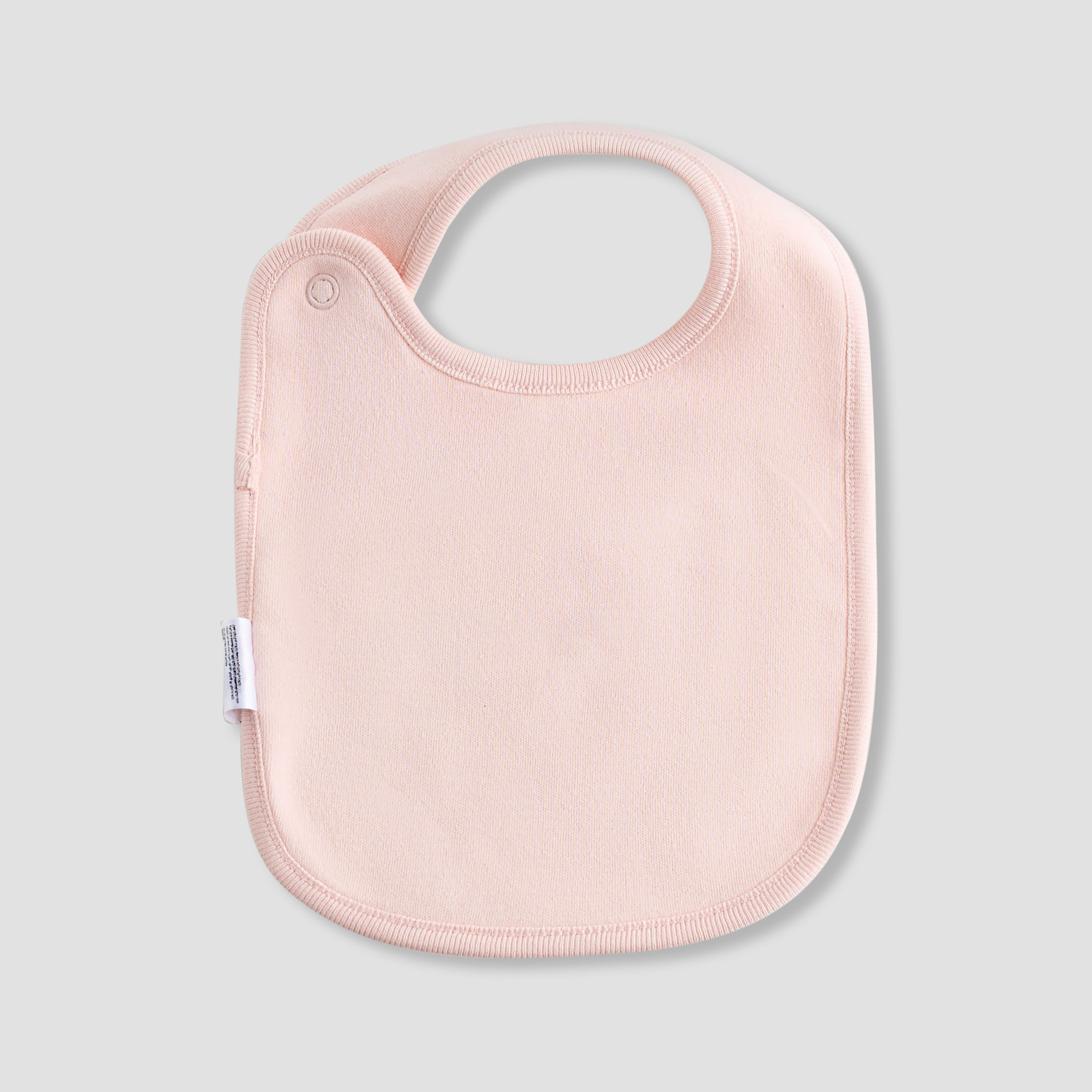 Pack of 2 Juniors Baby Bib with Snap Button Closure-baby-feeding-bibs-image-4