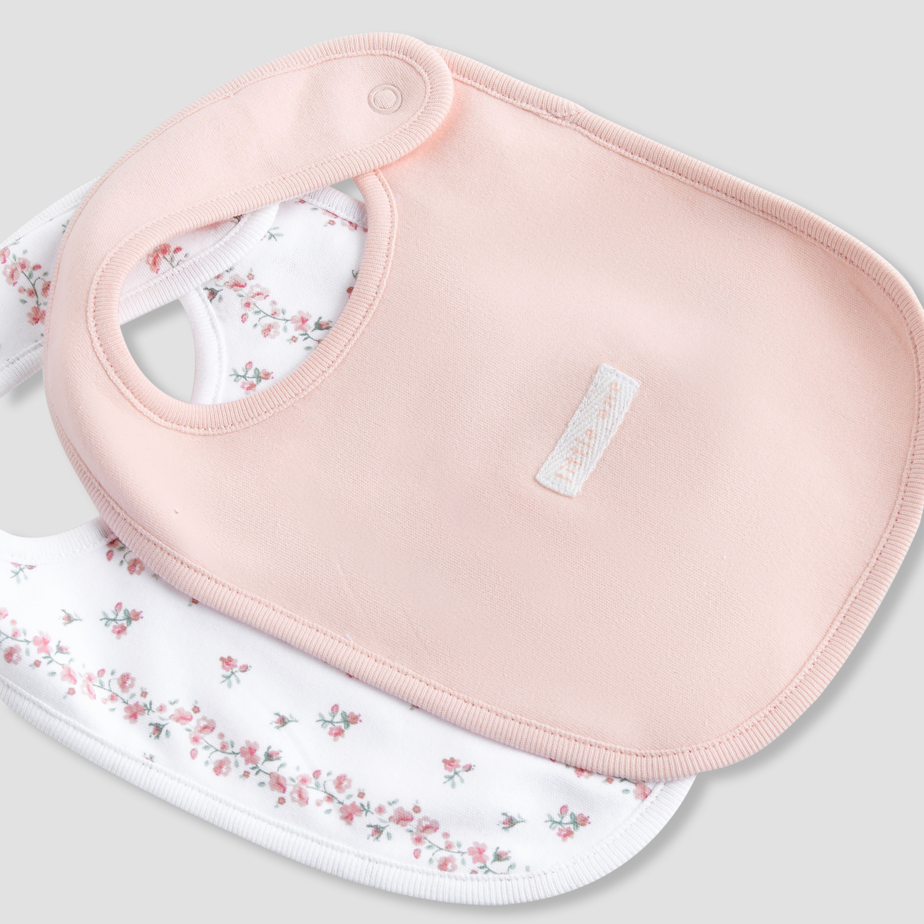 Pack of 2 Juniors Baby Bib with Snap Button Closure-baby-feeding-bibs-image-5