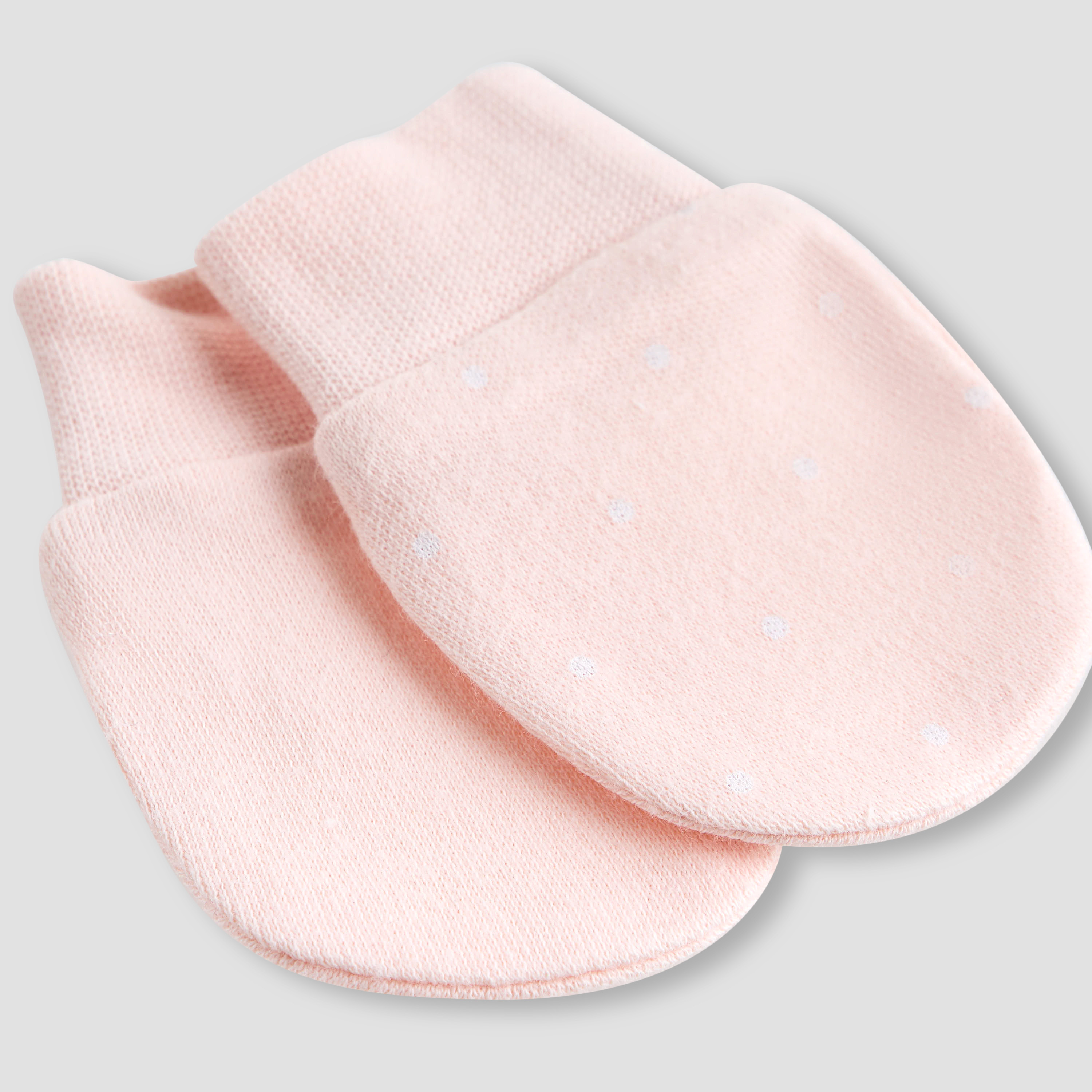 Pack of 2 Juniors Mittens with Textured Cuff, 0-36 months-baby-girls-accessories-mittens-image-7