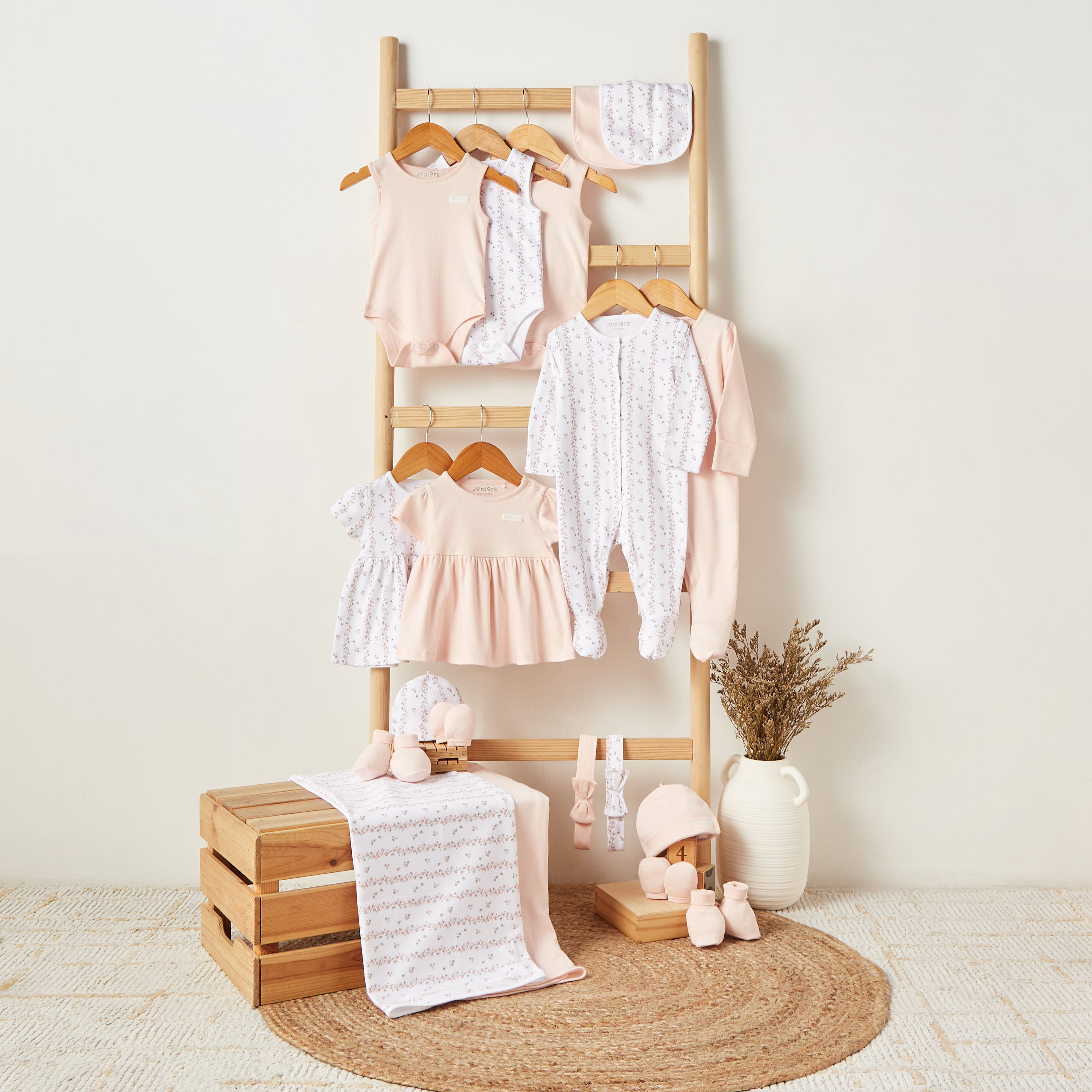 Pack of 2 Juniors Mittens with Textured Cuff, 0-36 months-baby-girls-accessories-mittens-image-8