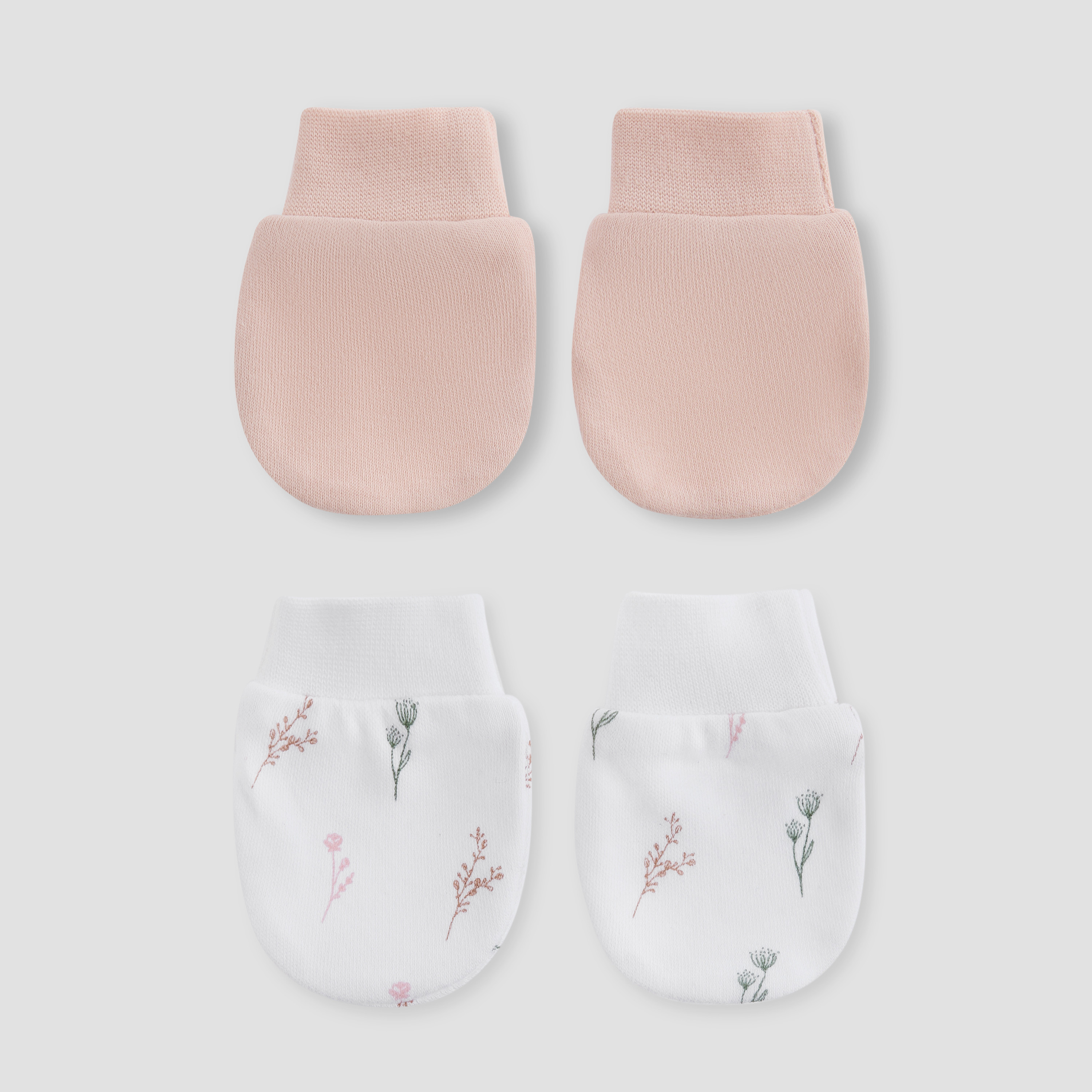 قفازات متنوعة من جونيورز - طقم من زوجين-baby-girls-accessories-mittens-image-1