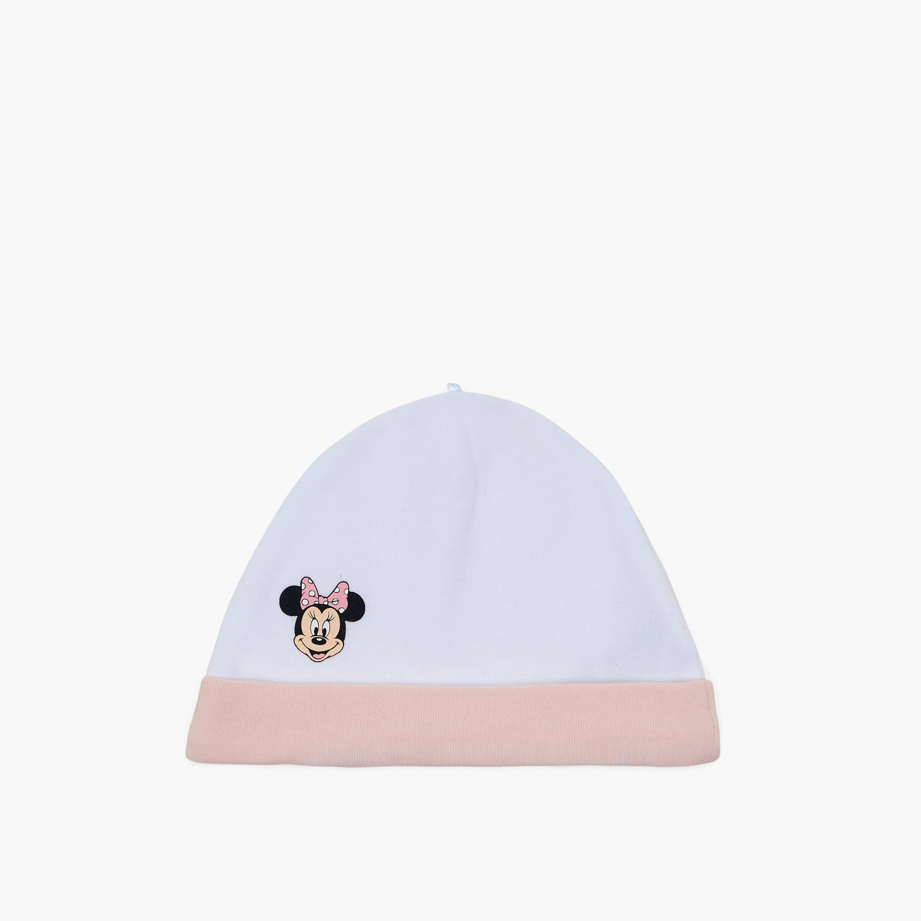 Pack of 2 Disney Cap with Minnie Mouse Print-baby-girls-accessories-caps-image-3