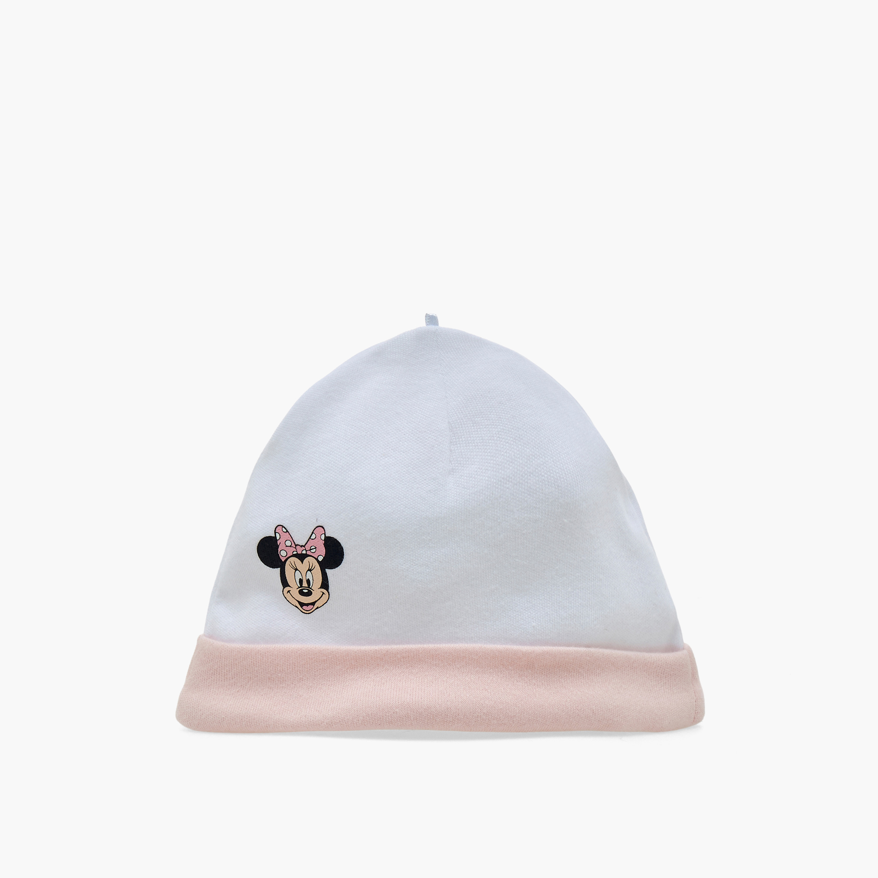 Pack of 2 Disney Cap with Minnie Mouse Print-baby-girls-accessories-caps-image-4