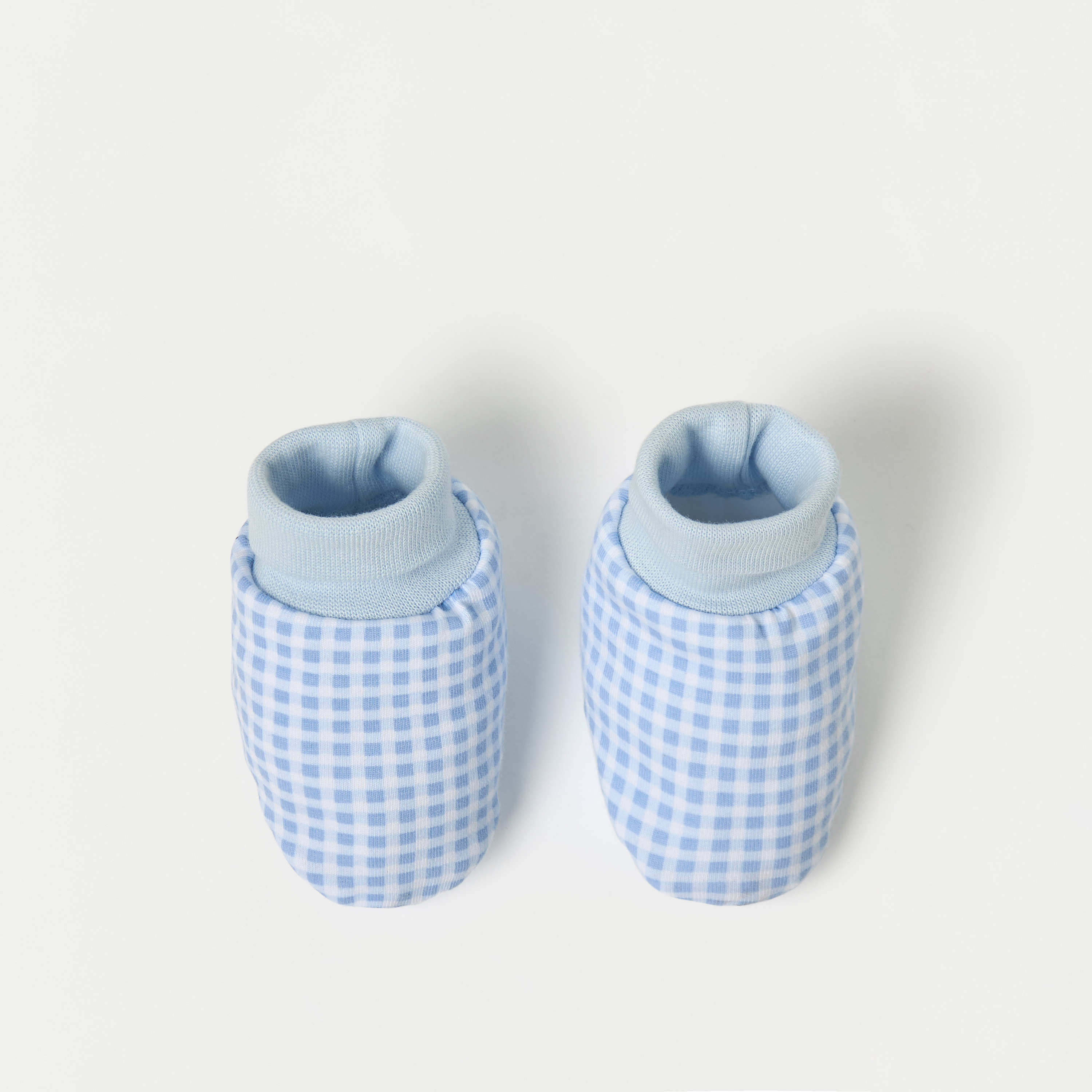 Juniors Printed Booties - Set of 2-baby-boys-shoes-booties-image-2