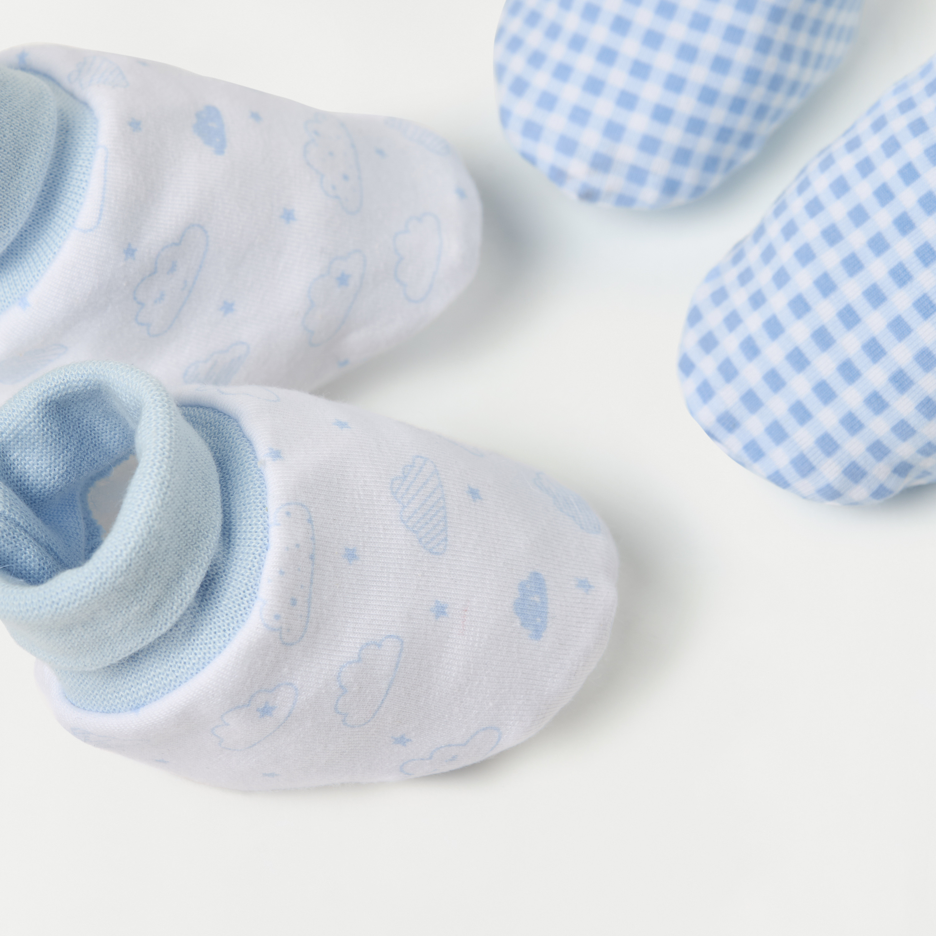 Juniors Printed Booties - Set of 2-baby-boys-shoes-booties-image-5