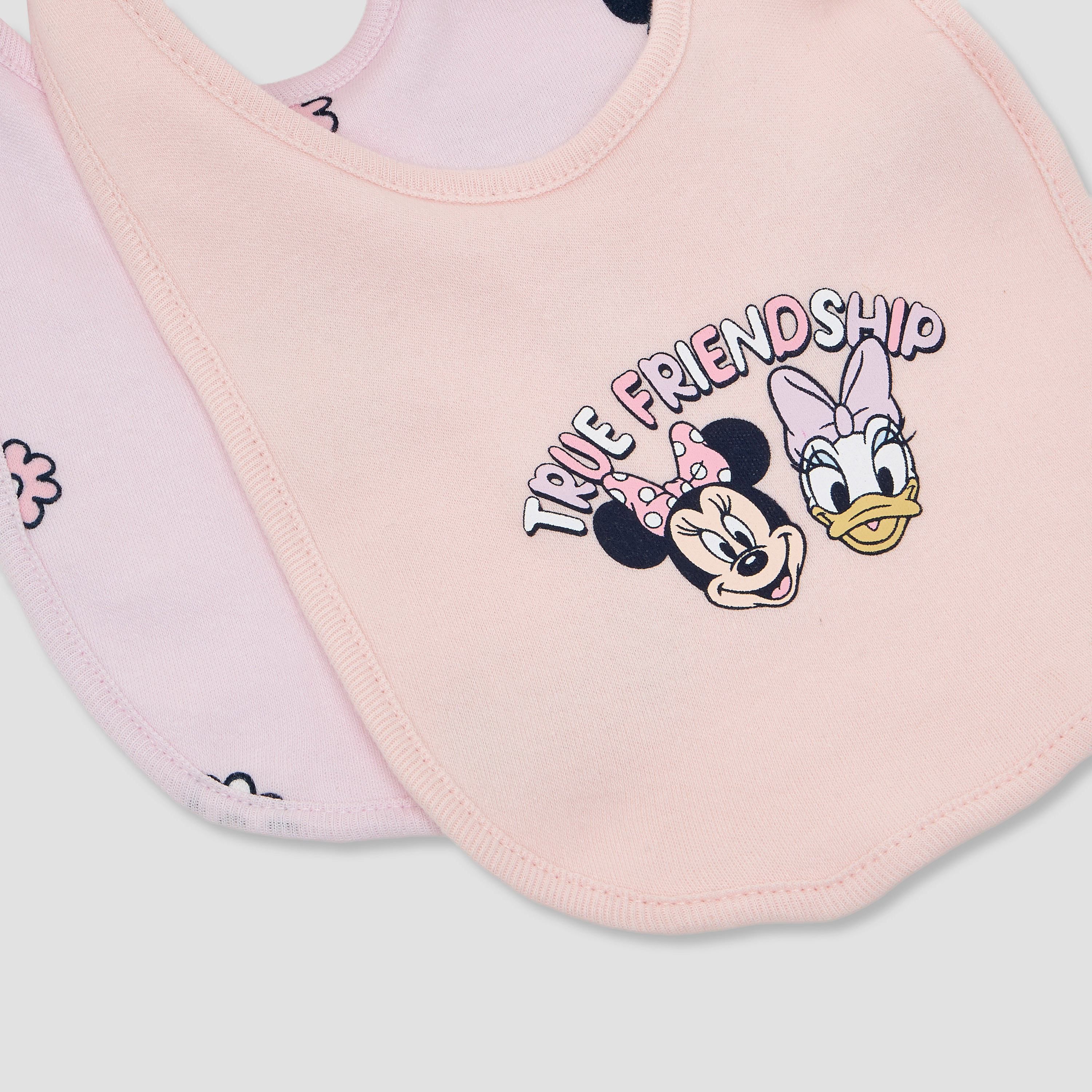 Pack of 2 Disney Baby Bib with Minnie Mouse Print-baby-feeding-bibs-image-4