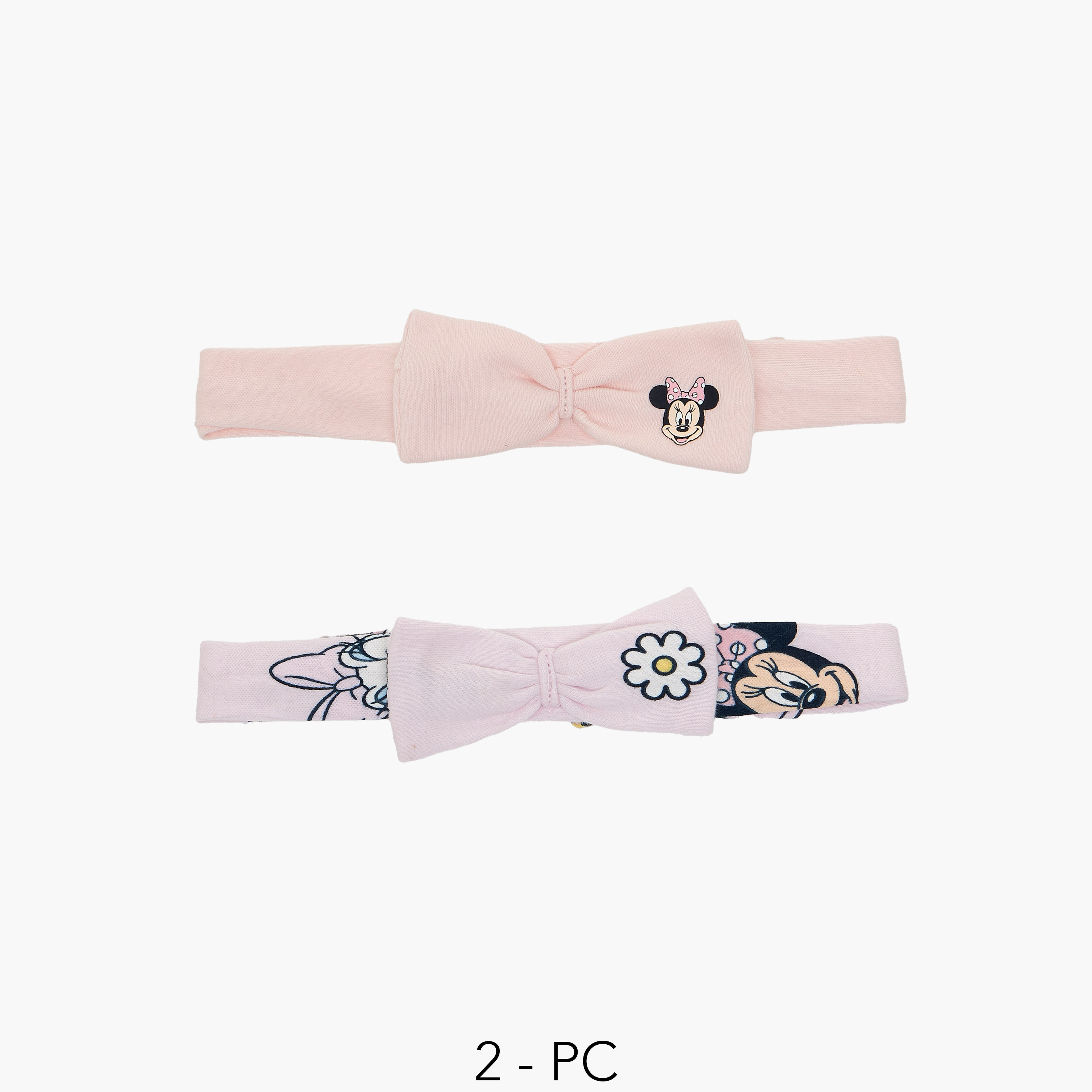 Pack of 2 Disney Headband with Minnie Mouse Print-baby-girls-accessories-hairaccessories-image-1