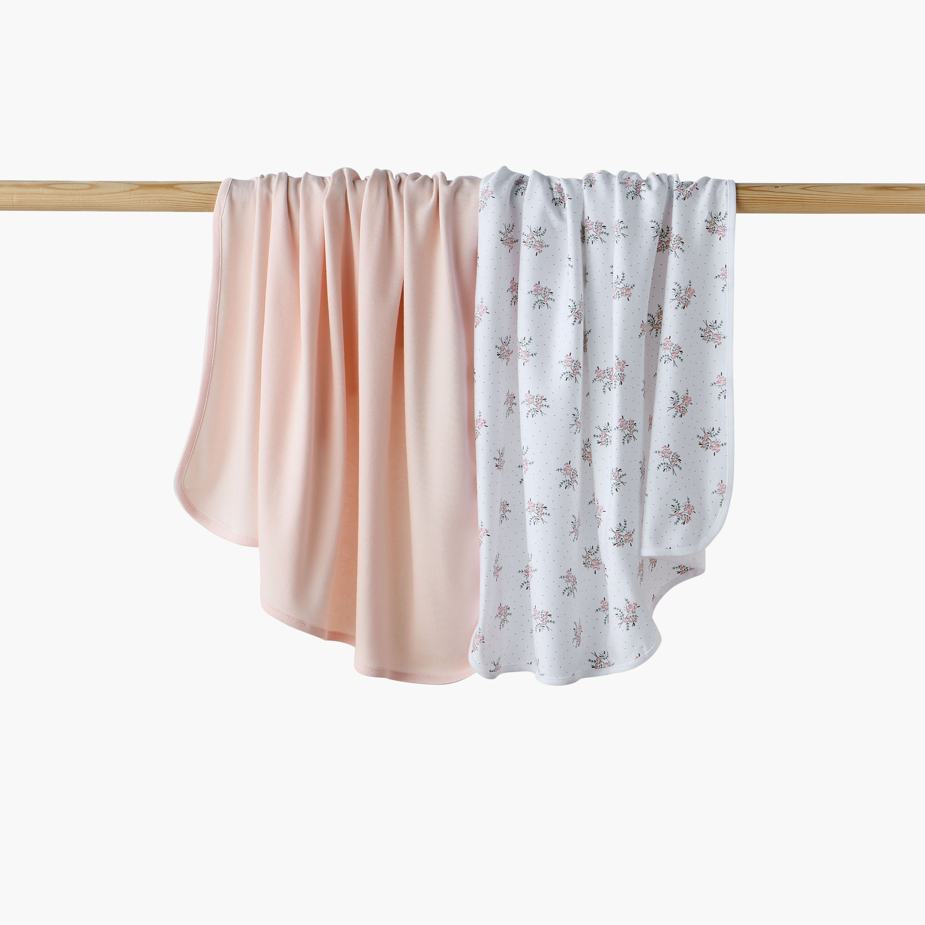 Juniors Assorted Receiving Blanket - Set of 2-baby-nursery-blanketsandswaddles-receivingblankets-image-1