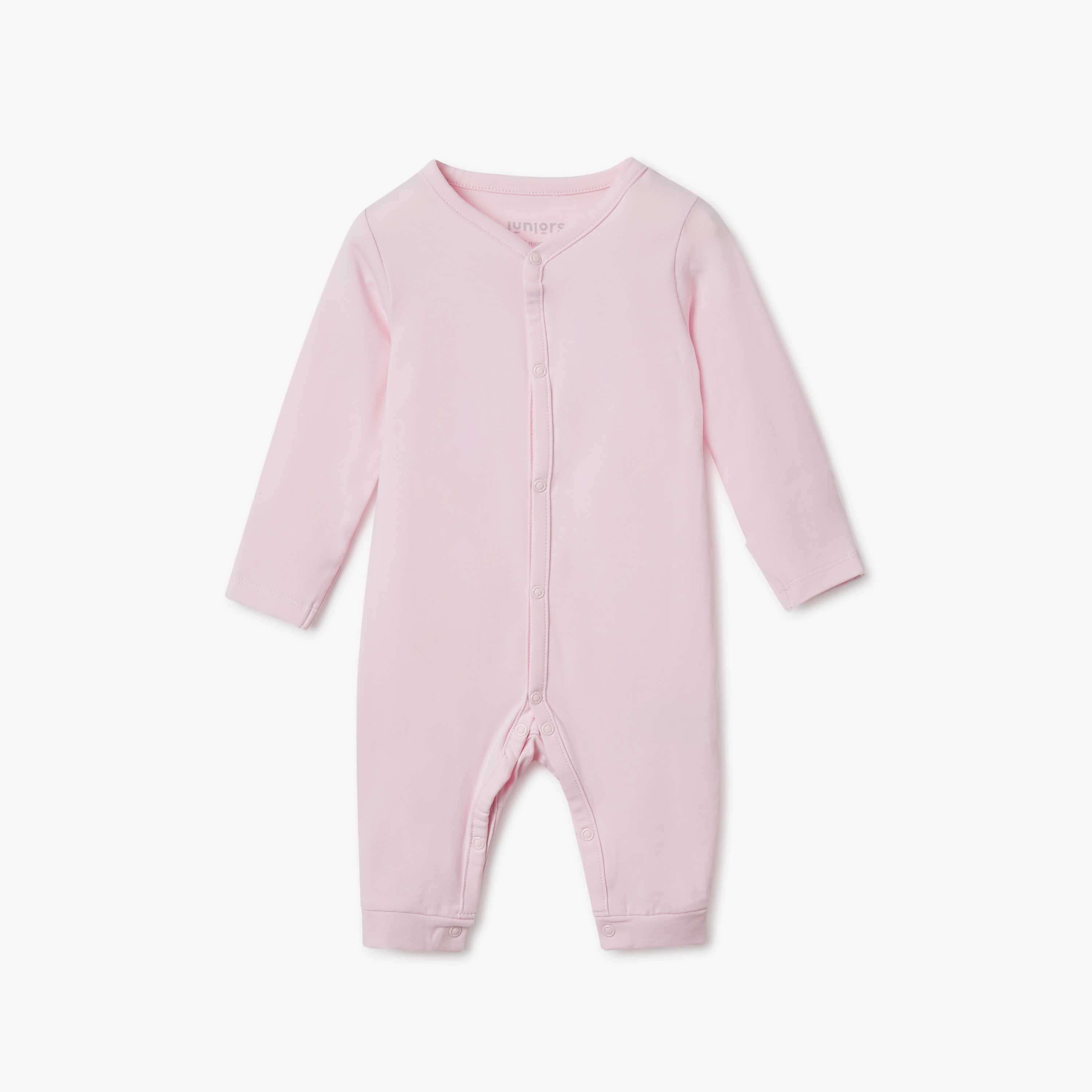 Juniors Assorted Sleepsuit with Long Sleeves - Set of 2-baby-girls-clothing-nightwear-sleepsuits-image-3