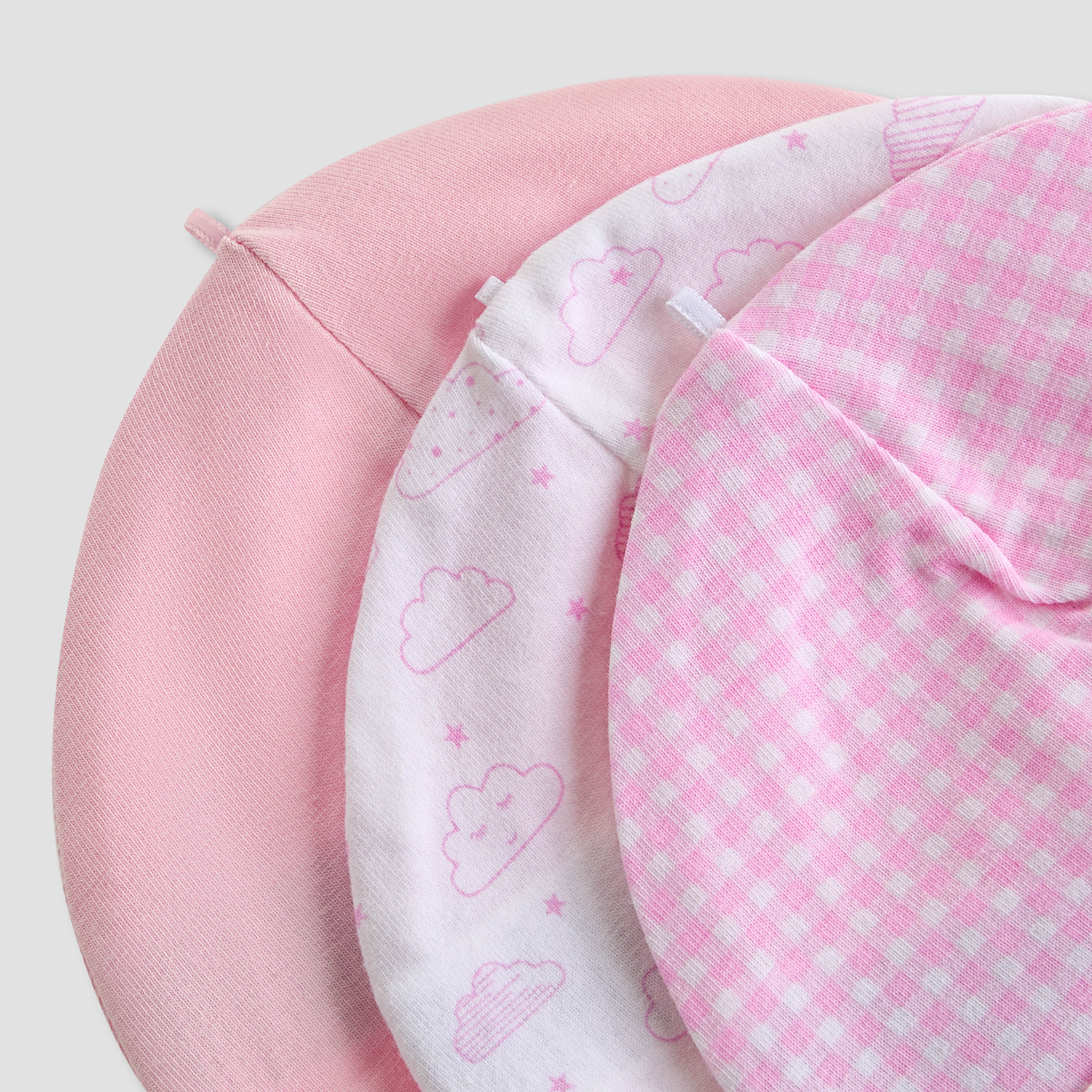 Juniors Assorted Cap - Set of 3-baby-girls-accessories-caps-image-8