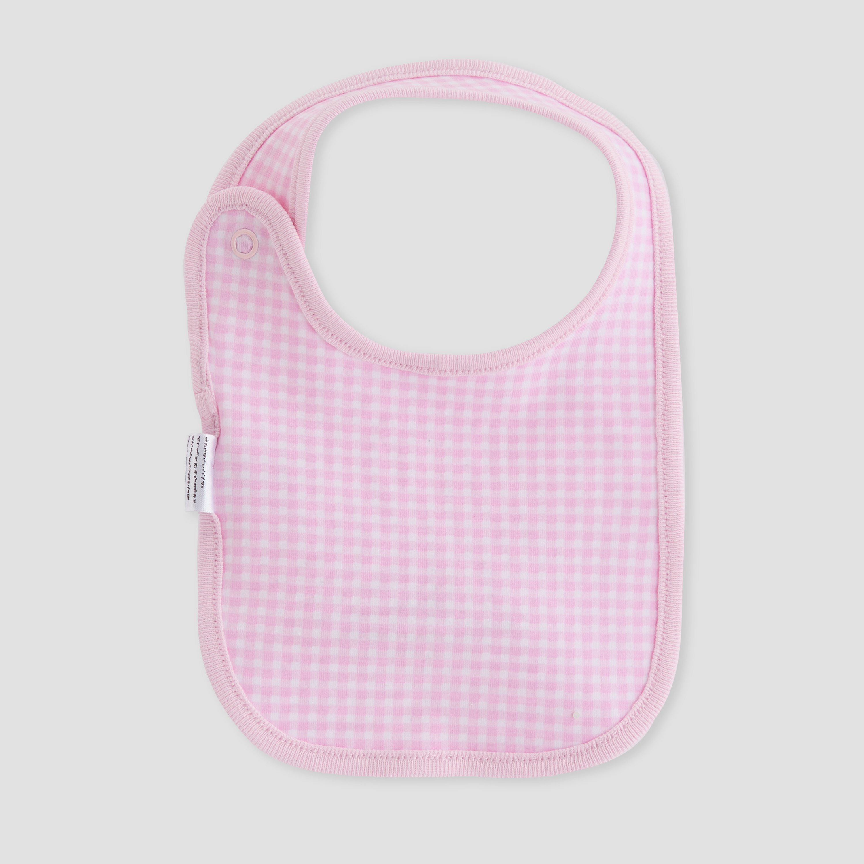 Juniors Assorted Bib with Button Closure - Set of 3-baby-feeding-bibs-image-5