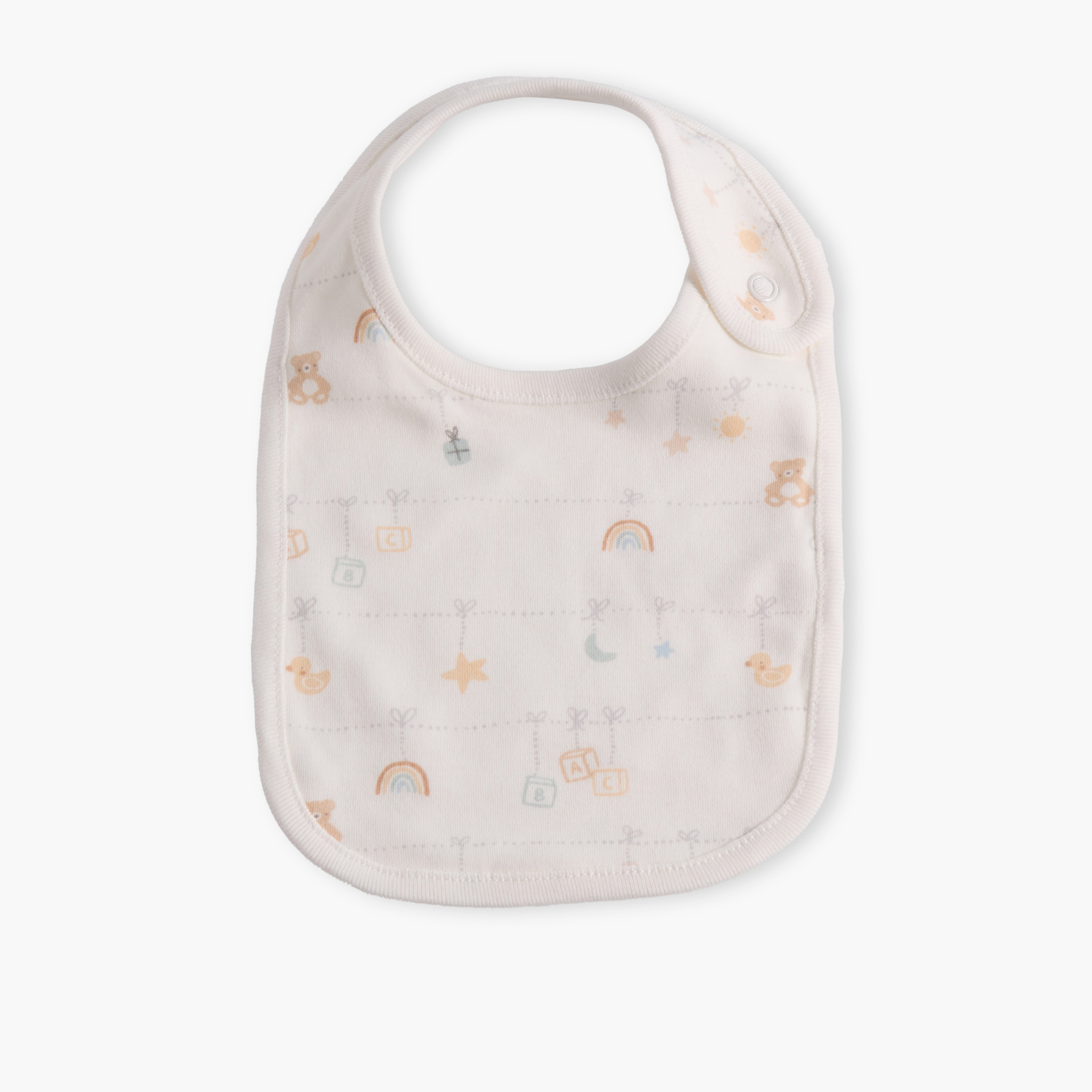 Pack of 2 Juniors Baby Bib with Assorted Design-baby-feeding-bibs-image-2