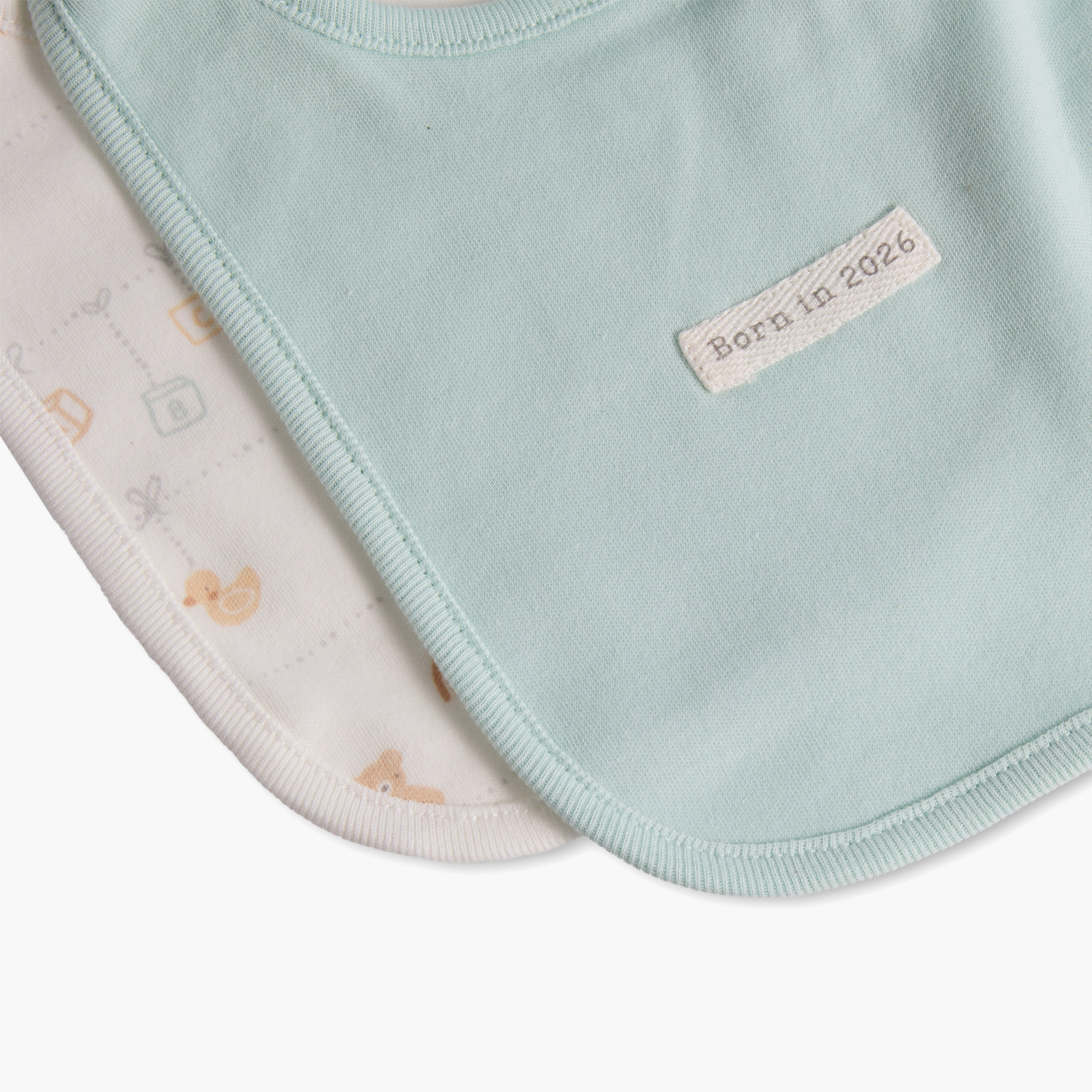 Pack of 2 Juniors Baby Bib with Assorted Design-baby-feeding-bibs-image-5