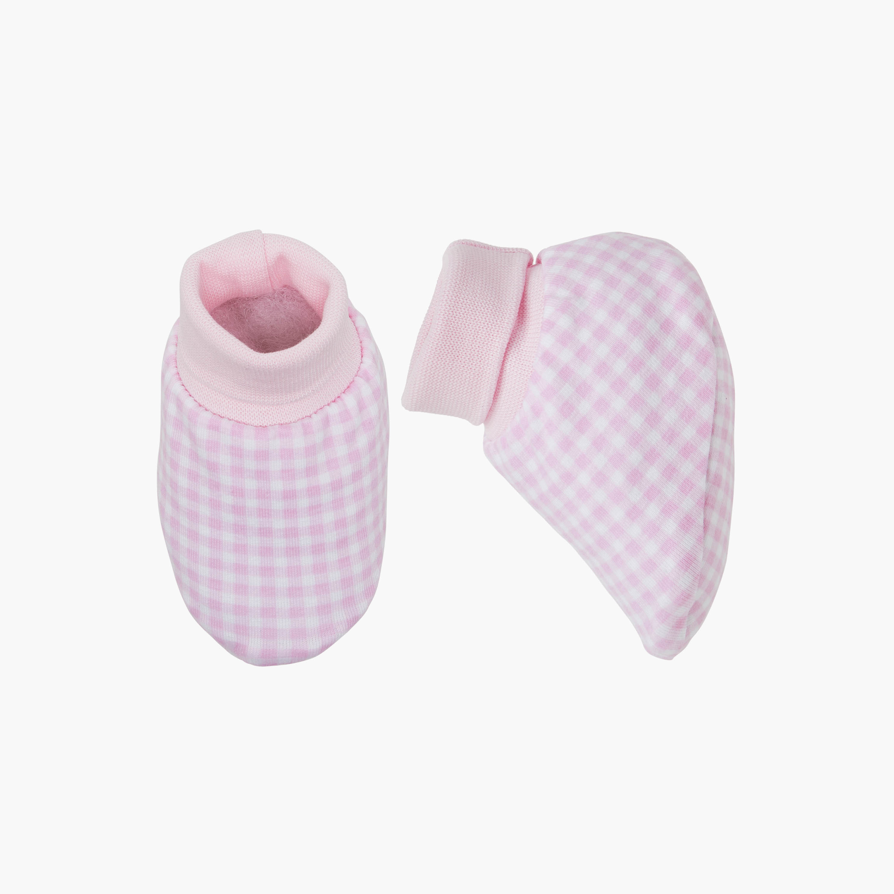 Juniors Printed Booties - Set of 2-baby-girls-shoes-booties-image-2
