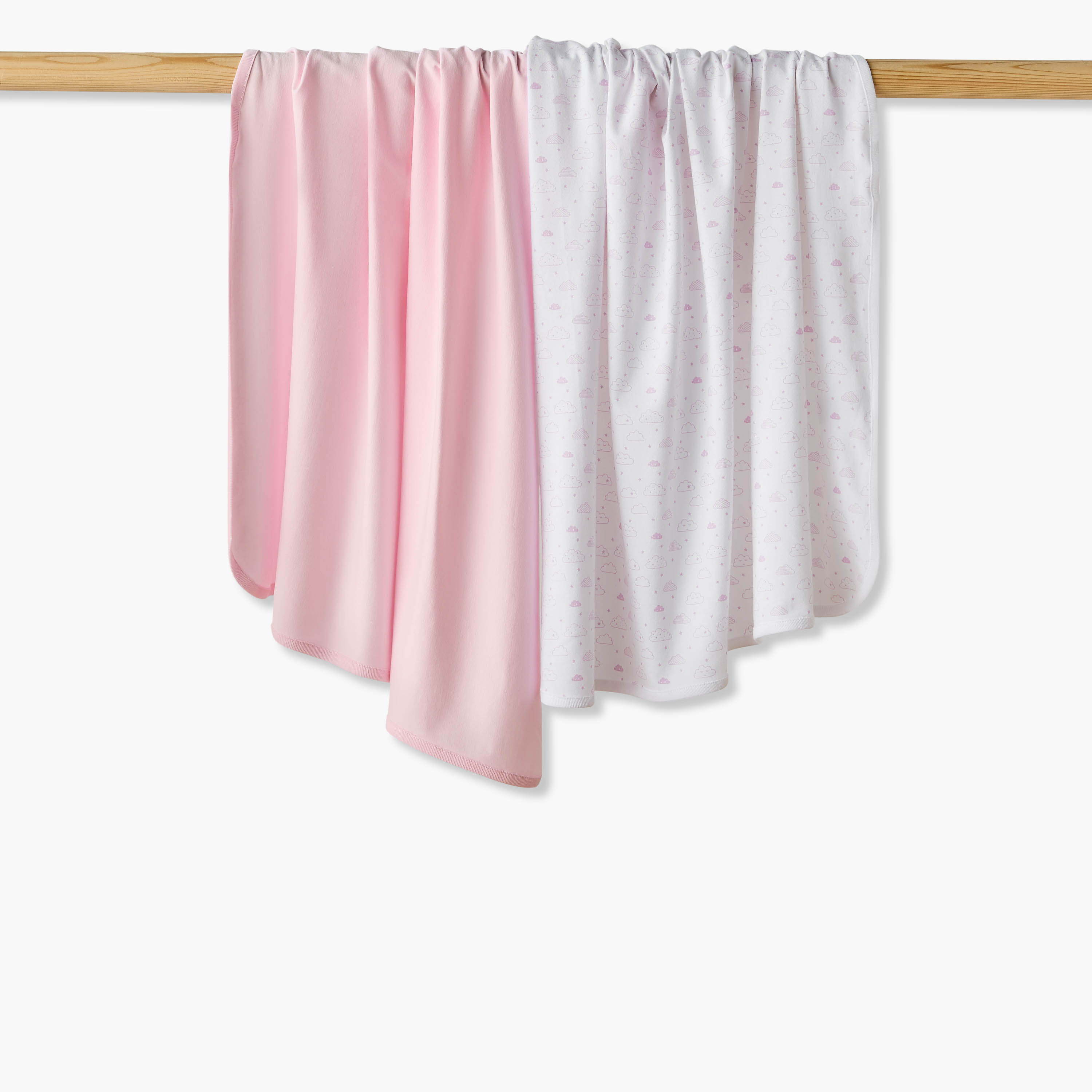 Juniors Assorted Receiving Blanket - Set of 2-baby-nursery-blanketsandswaddles-receivingblankets-image-1