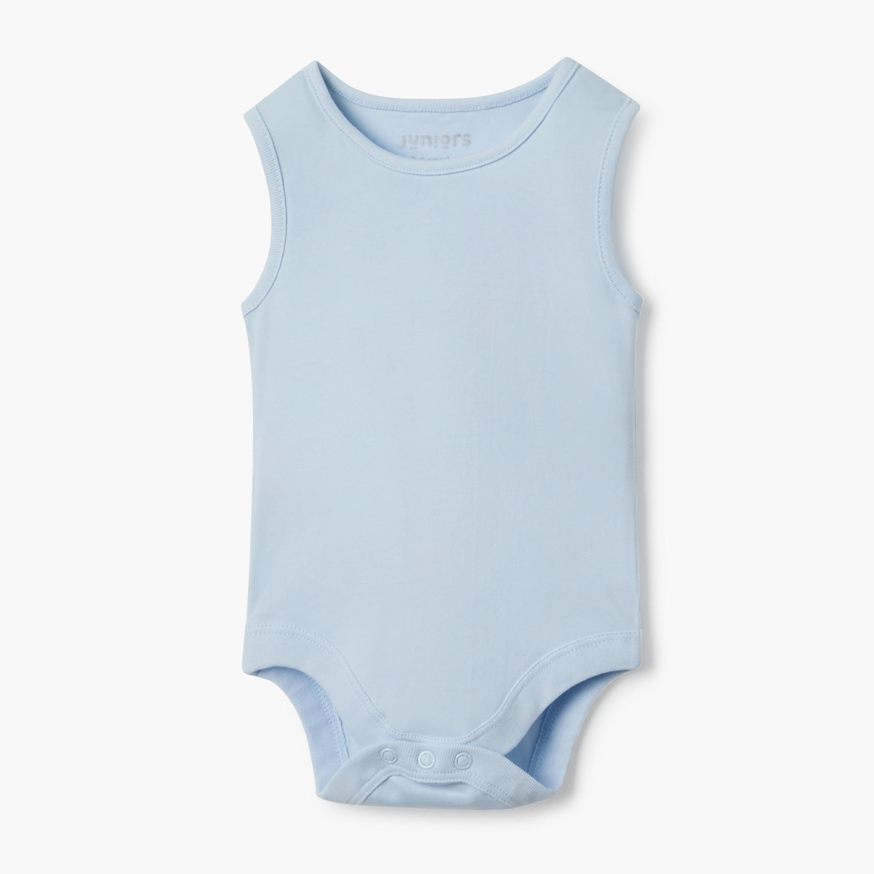 Juniors Sleeveless Bodysuit with Snap Button Closure - Set of 2-baby-boys-clothing-bodysuits-image-2