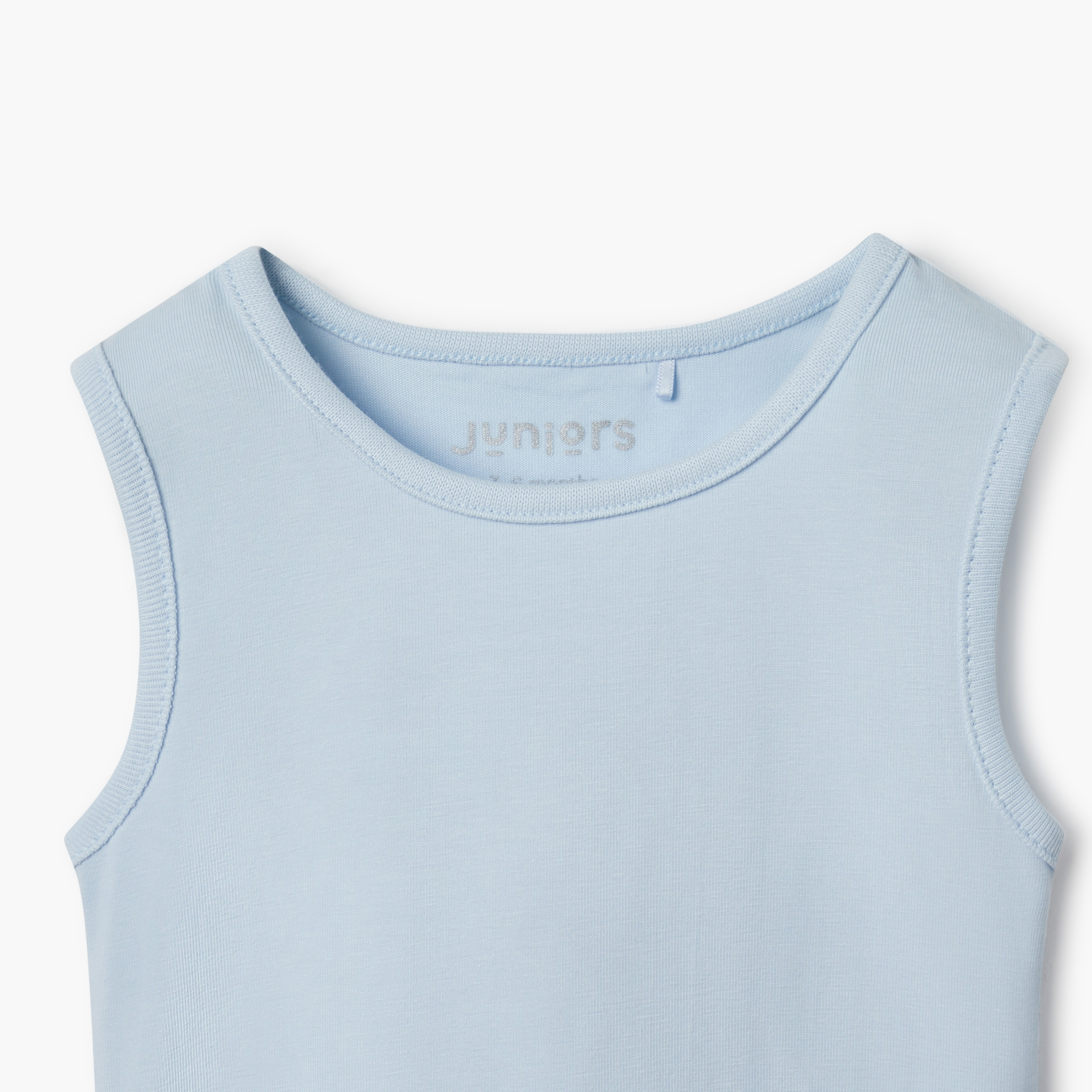Juniors Sleeveless Bodysuit with Snap Button Closure - Set of 2-baby-boys-clothing-bodysuits-image-4