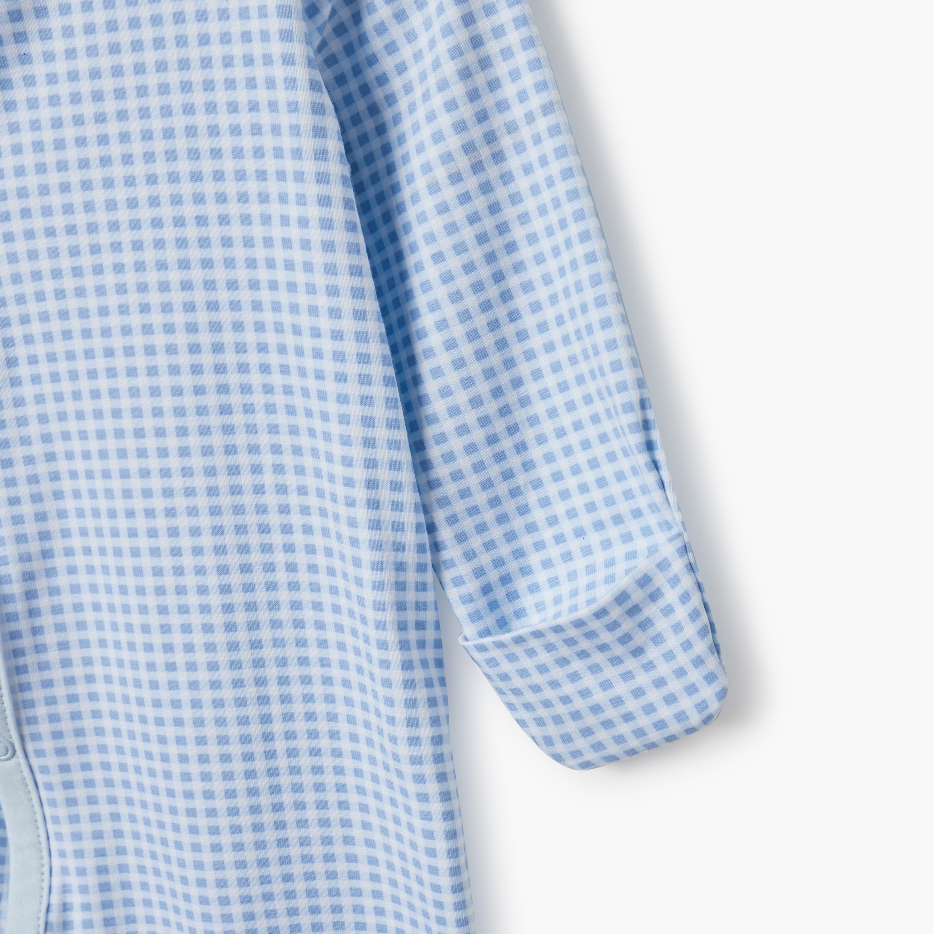Juniors Printed Sleepsuit with Long Sleeves - Set of 2-baby-boys-clothing-nightwear-sleepsuits-image-5