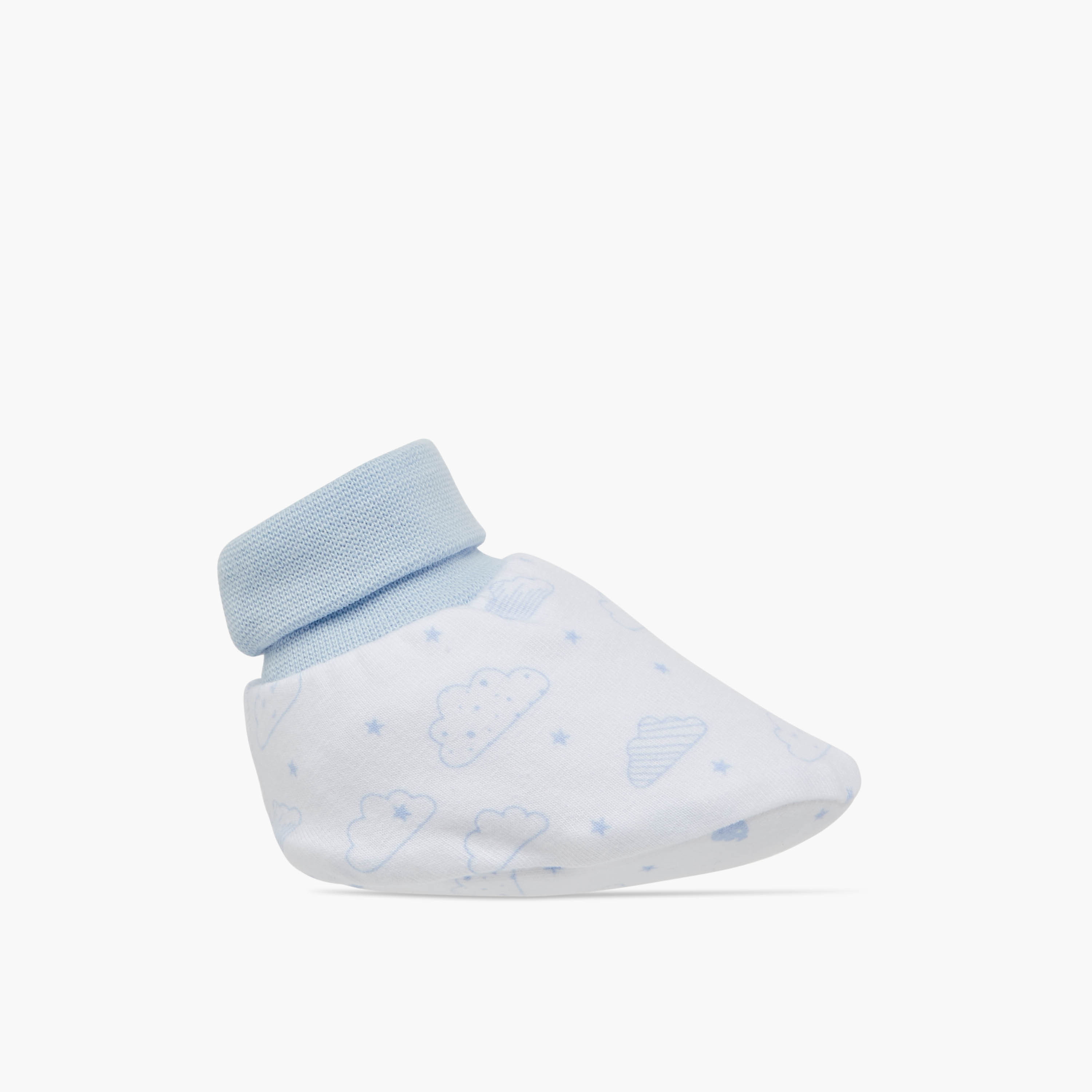 Juniors Printed Booties - Set of 2-baby-boys-shoes-booties-image-5