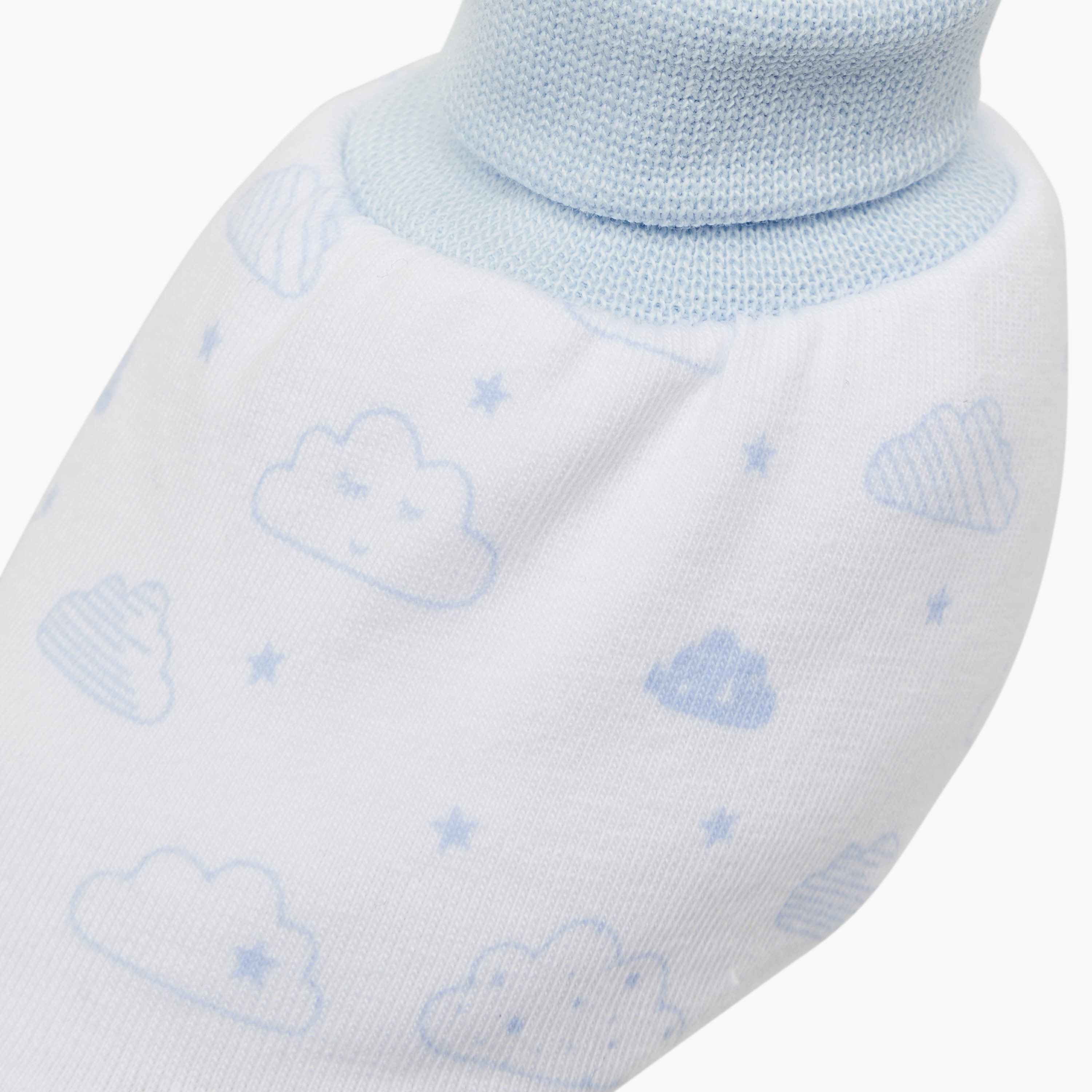 Juniors Printed Booties - Set of 2-baby-boys-shoes-booties-image-6