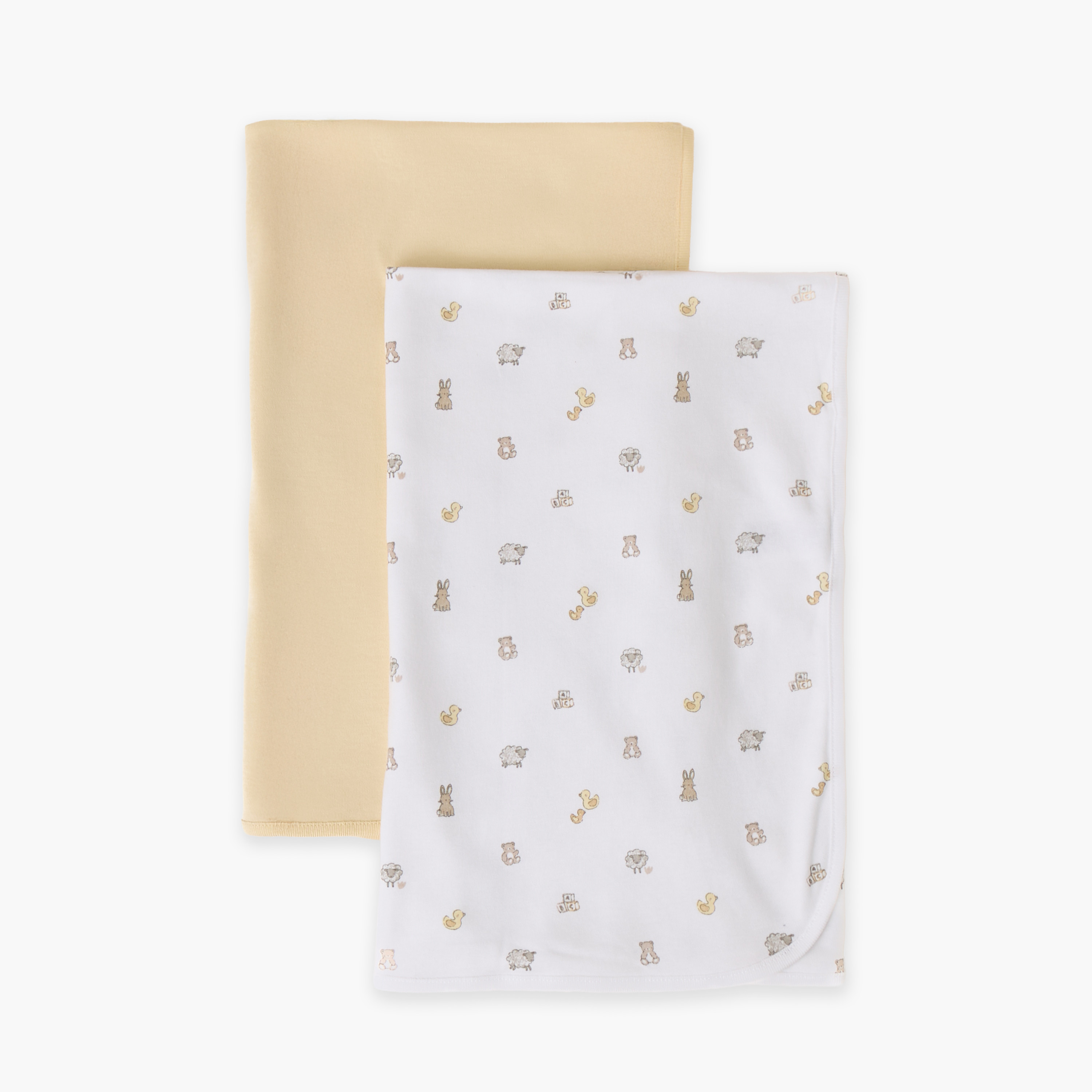 Pack of 2 Juniors Receiving Blanket with Assorted Design-baby-nursery-blanketsandswaddles-receivingblankets-image-3
