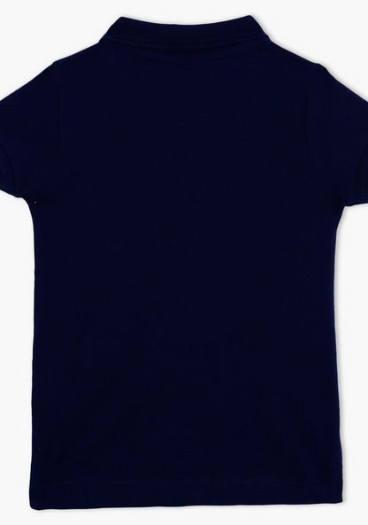 Juniors Polo Neck Short Sleeves T-shirt