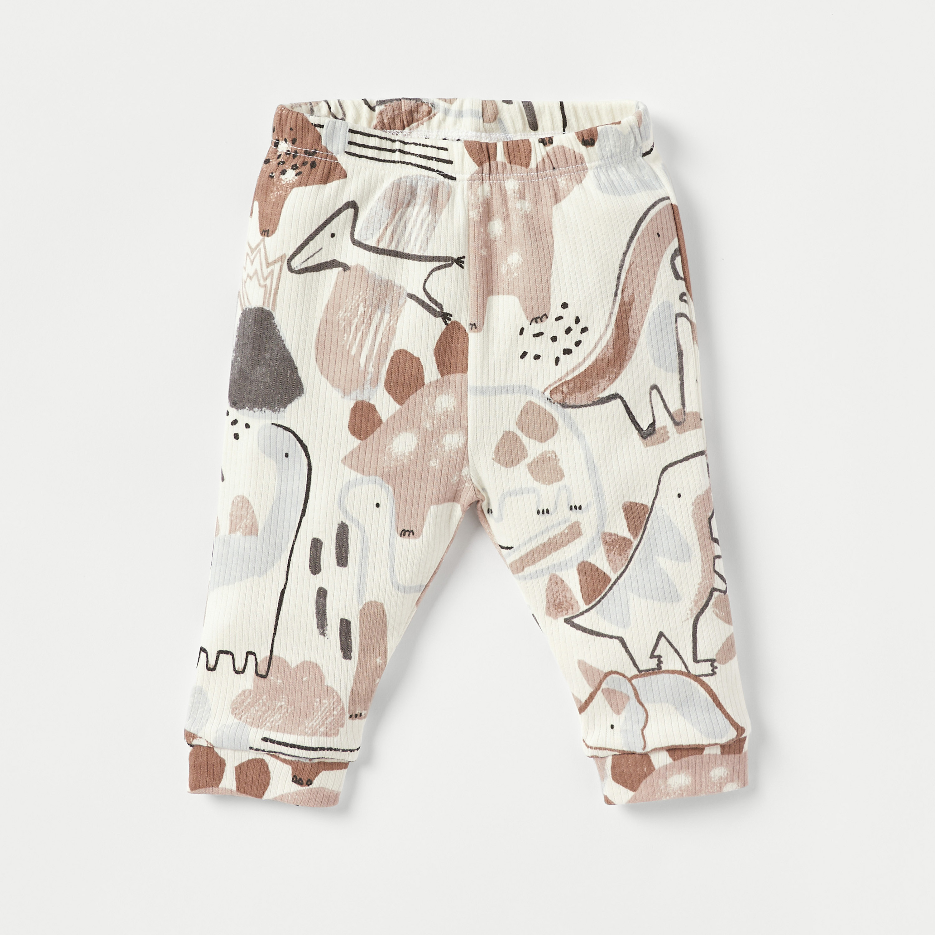 Juniors All-Over Dinosaur Print T-shirt and Pyjama Set-baby-boys-clothing-nightwear-pyjamasets-image-3
