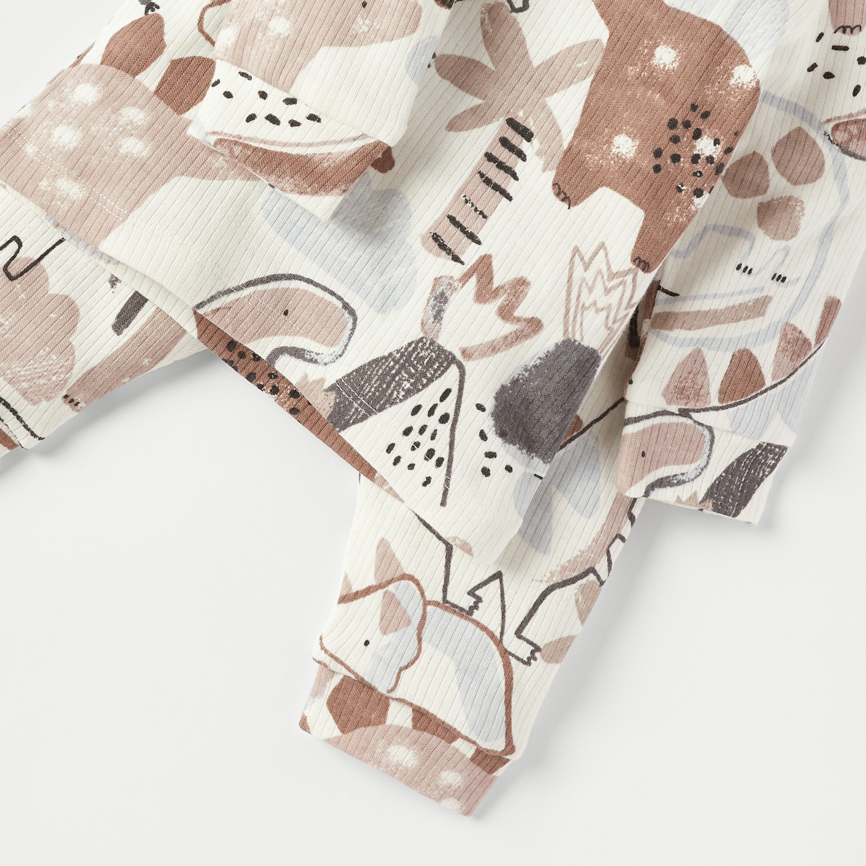 Juniors All-Over Dinosaur Print T-shirt and Pyjama Set-baby-boys-clothing-nightwear-pyjamasets-image-5