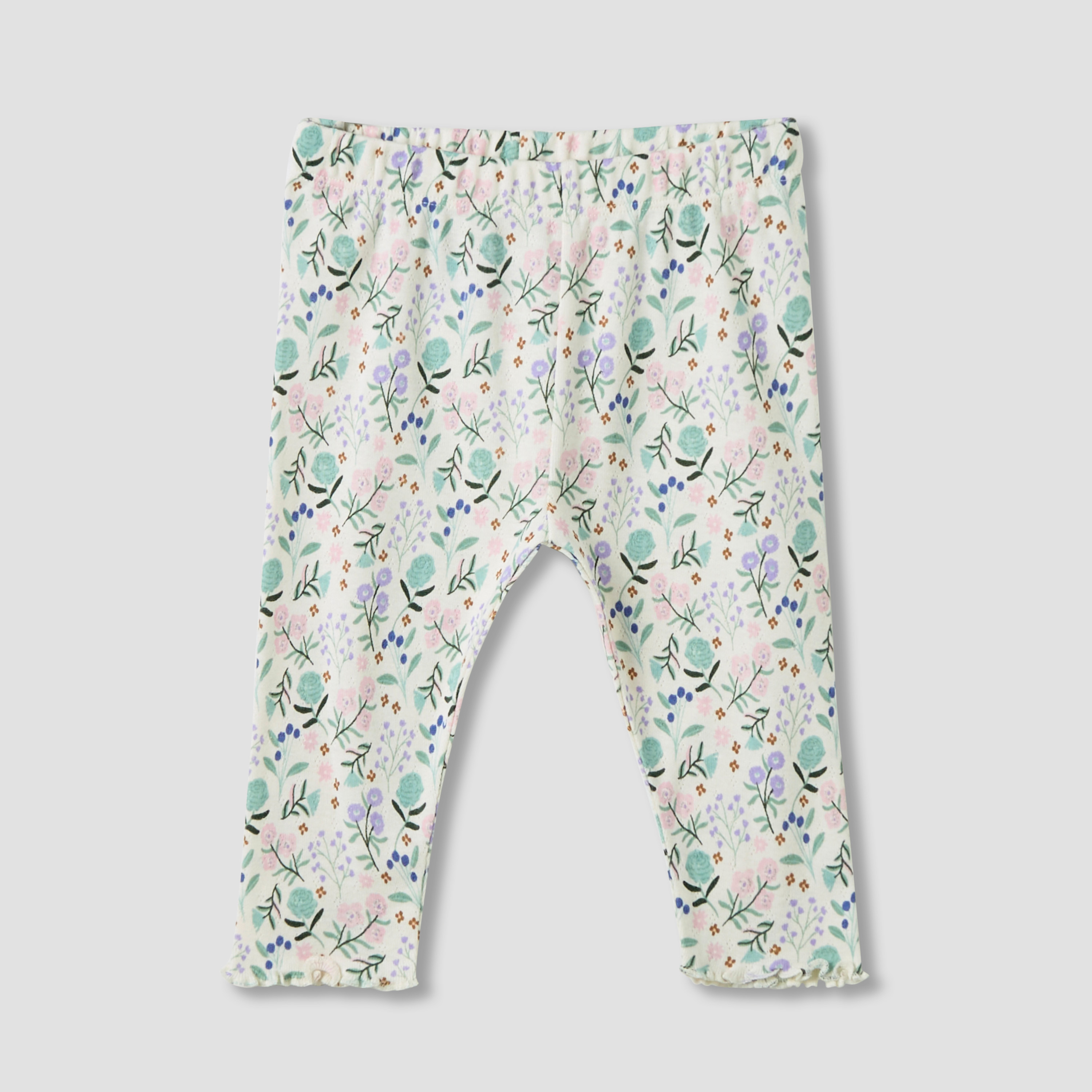 Juniors Embroidered T-shirt and Pyjama Set-baby-girls-clothing-nightwear-pyjamasets-image-3