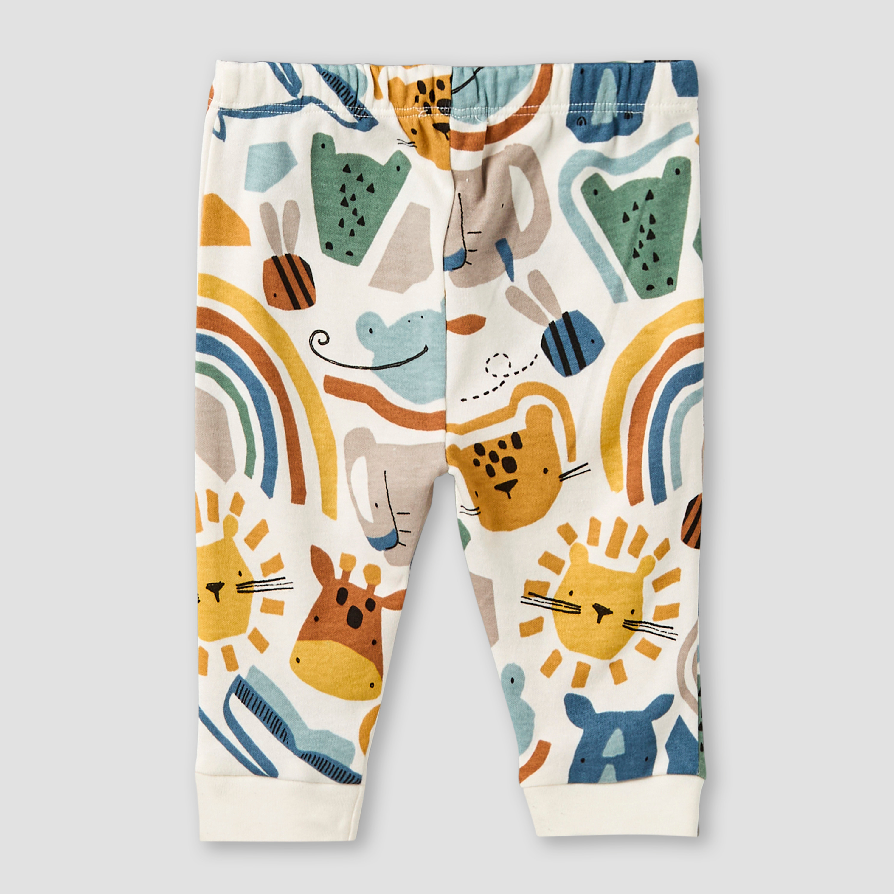Juniors Cotton Long Sleeves Pyjama Set with Safari Print-baby-boys-clothing-nightwear-pyjamasets-image-6