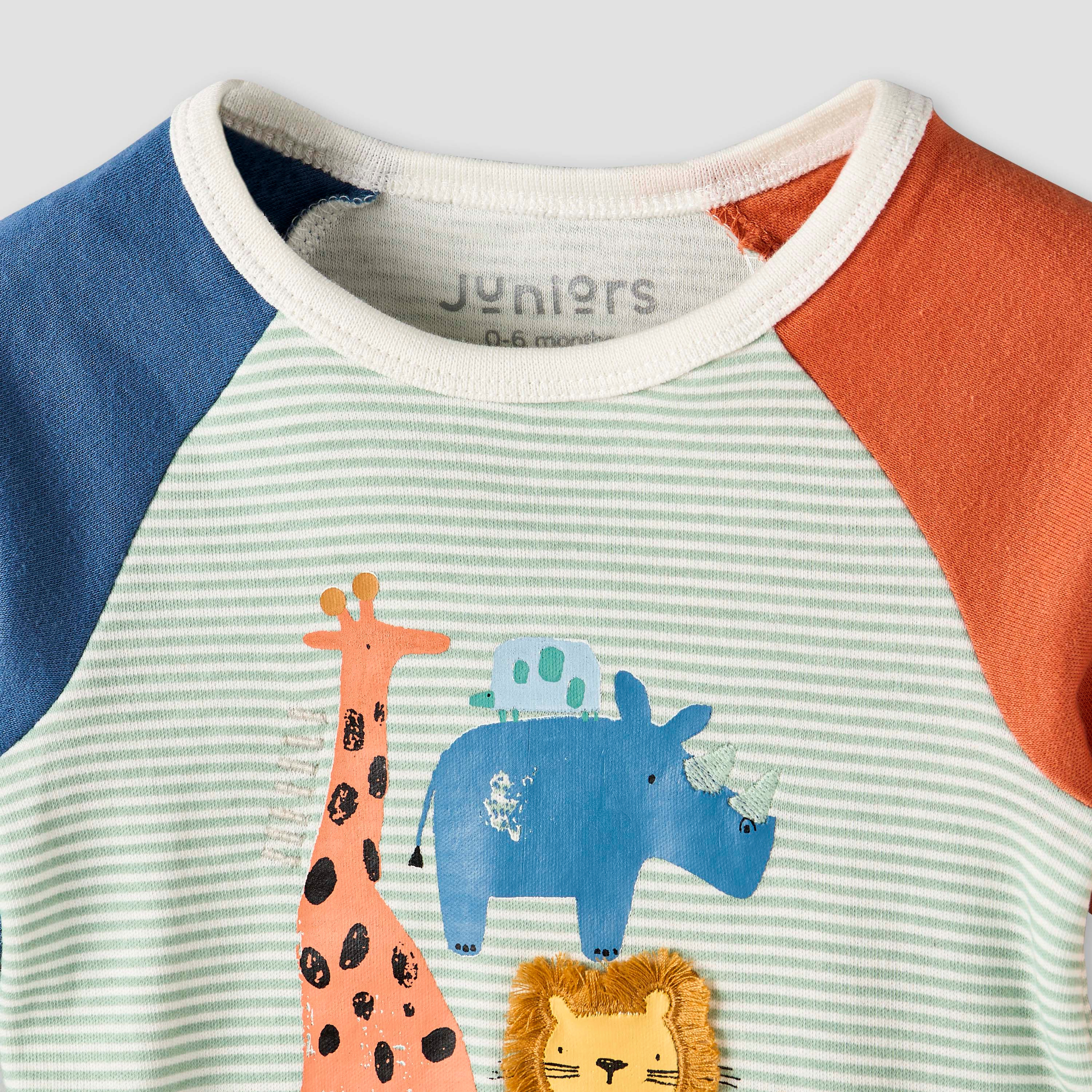 Juniors Cotton Long Sleeves Pyjama Set with Safari Print-baby-boys-clothing-nightwear-pyjamasets-image-7