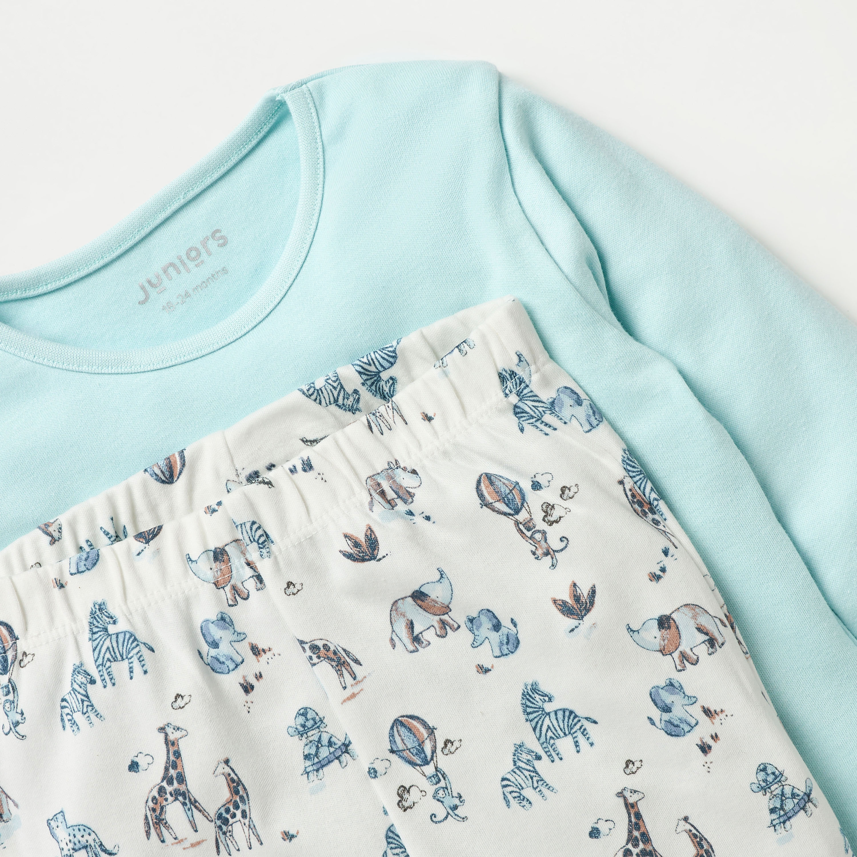 طقم بنطلون بيجاما وتيشيرت بزخارف من جونيورز-baby-boys-clothing-nightwear-pyjamasets-image-4