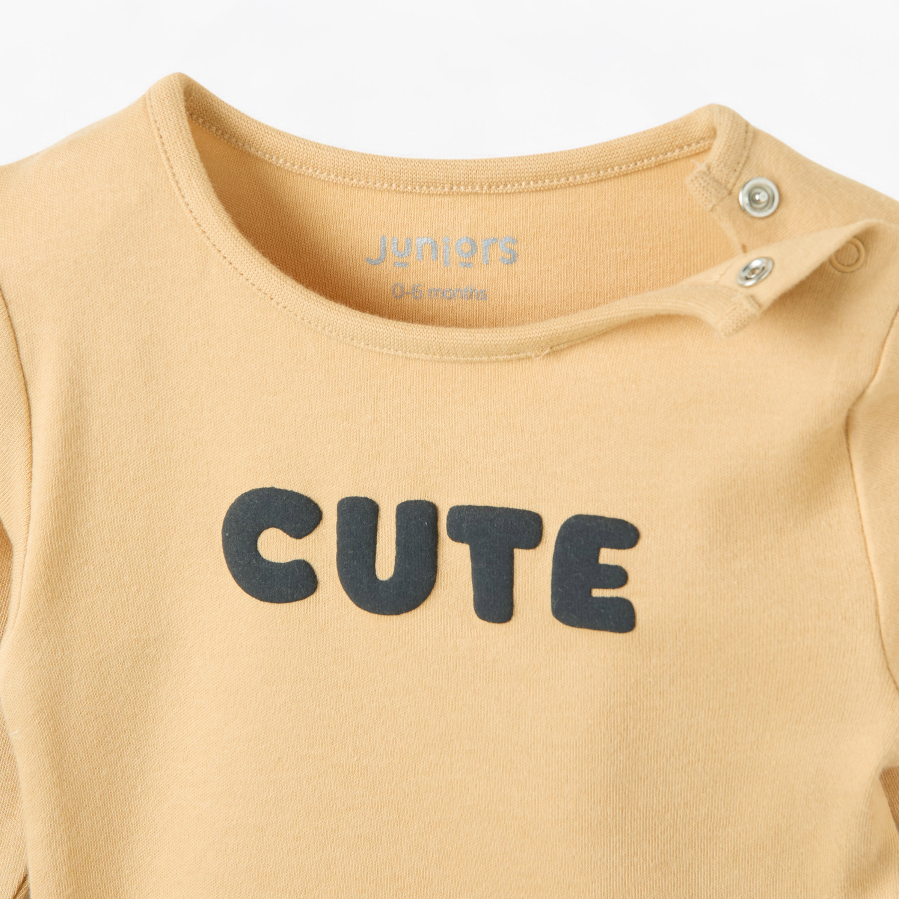 Juniors Printed T-shirt and Pyjama Set-baby-girls-clothing-nightwear-pyjamasets-image-5