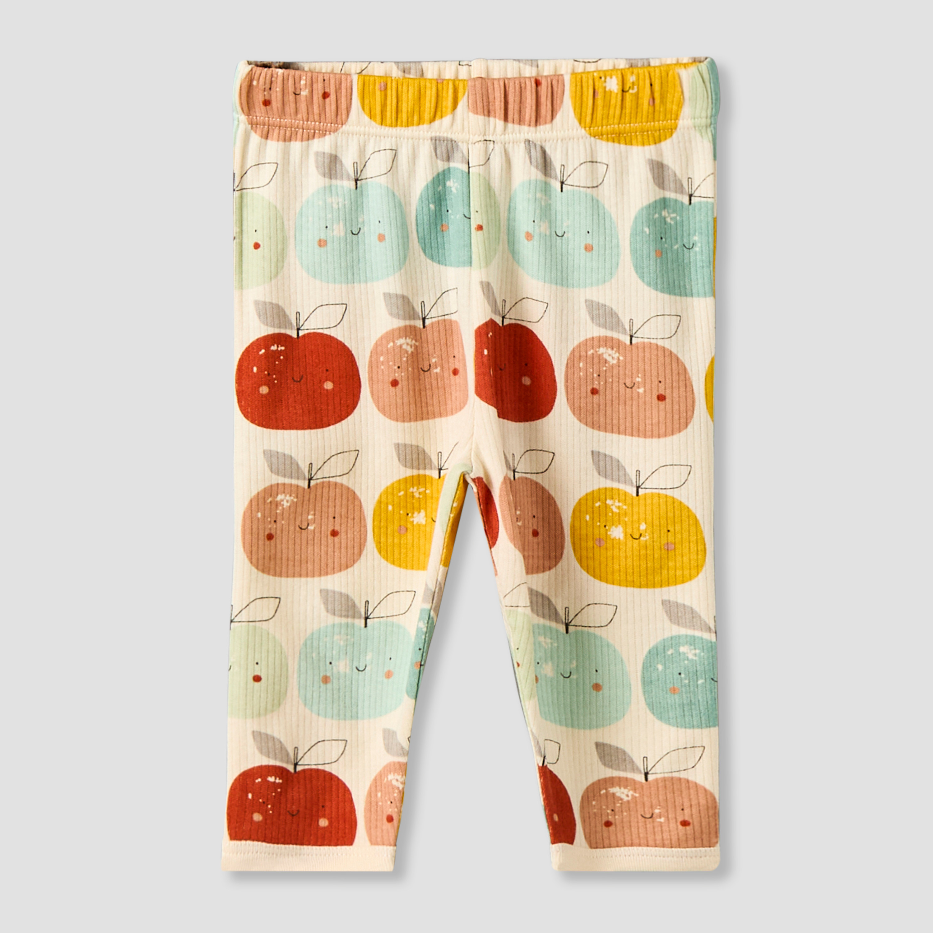 Juniors Cotton Round Neck Long Sleeves Pyjama Set with Apple Print-baby-boys-clothing-nightwear-pyjamasets-image-4