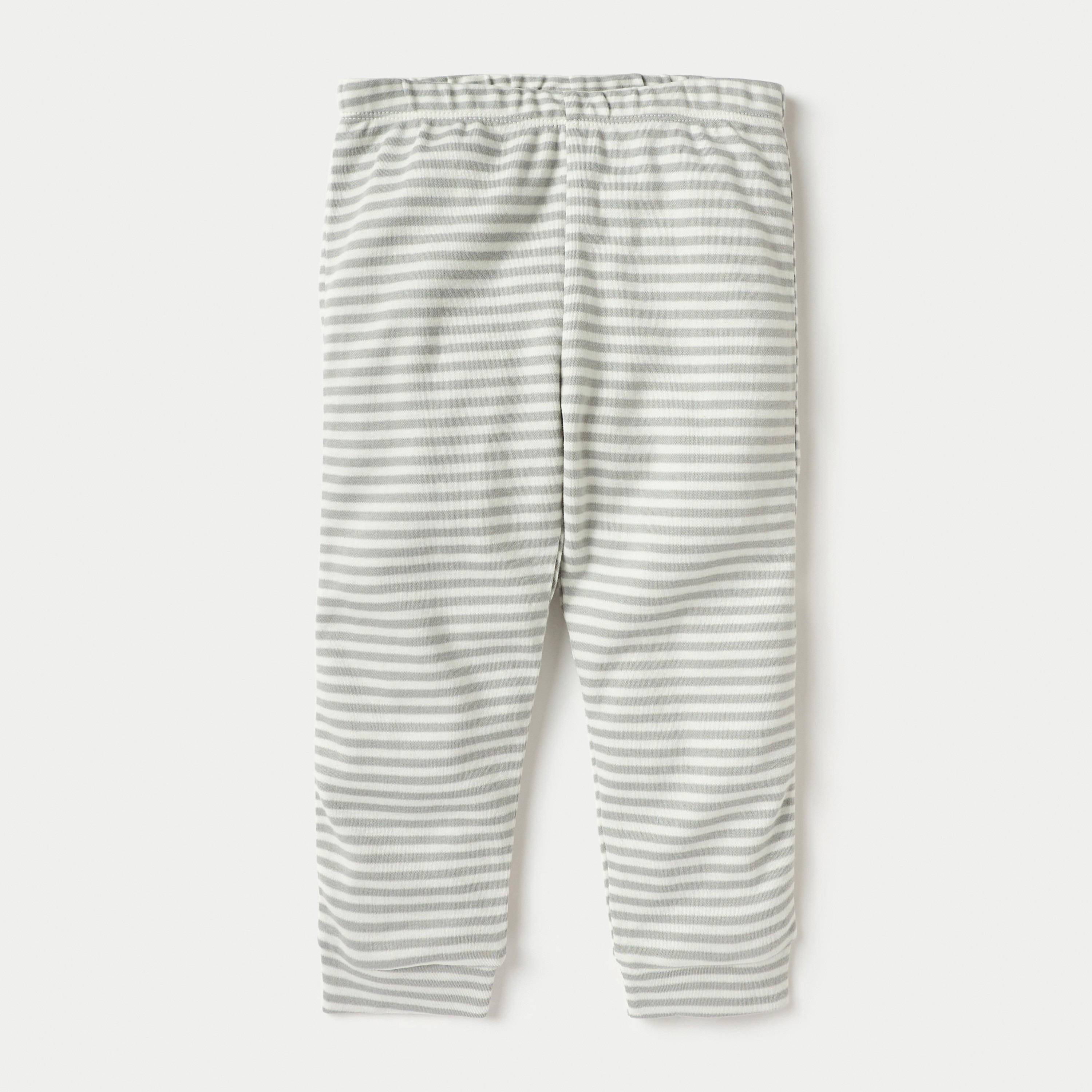 Juniors Koala Applique T-shirt and Striped Pyjama Set-baby-boys-clothing-nightwear-pyjamasets-image-3