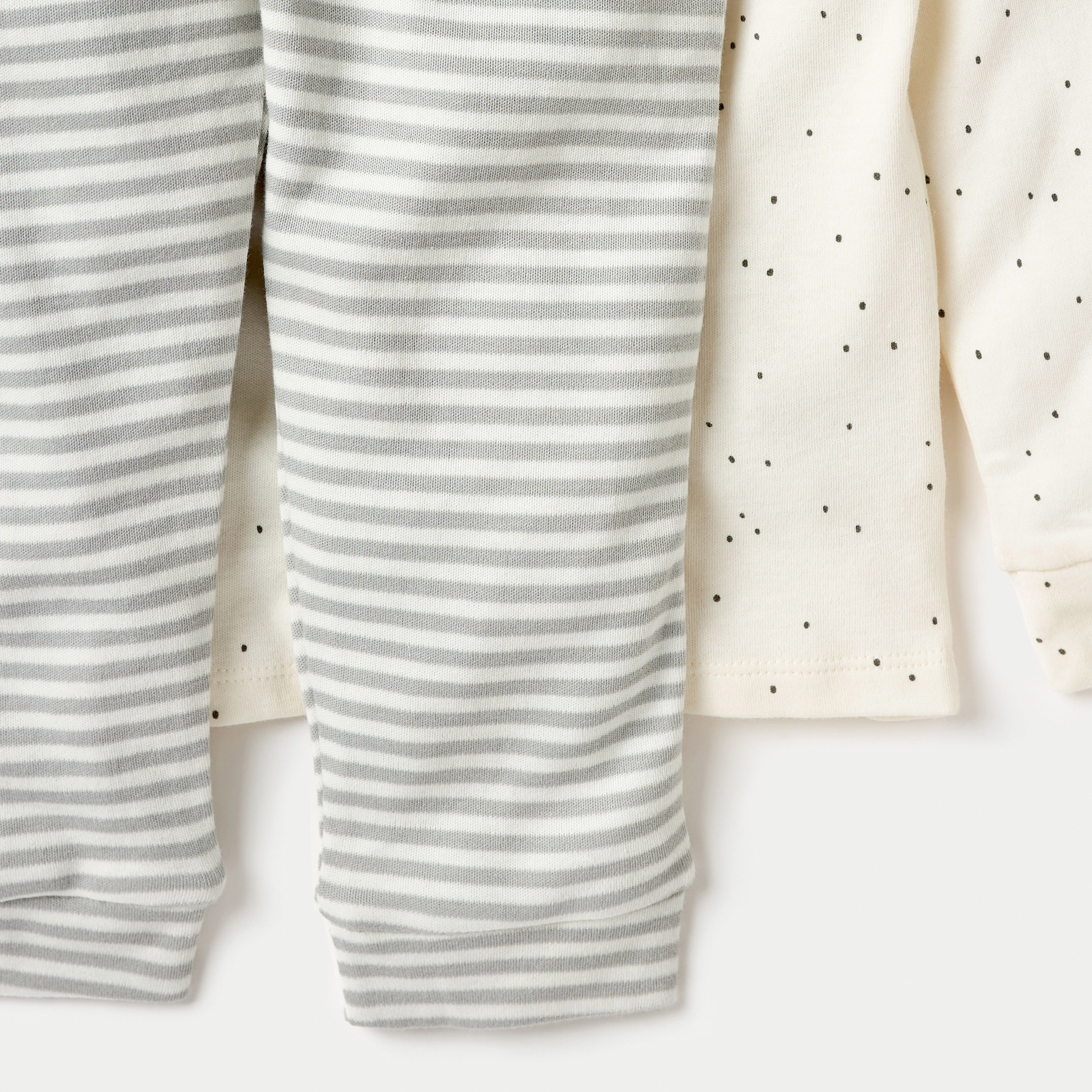 Juniors Koala Applique T-shirt and Striped Pyjama Set-baby-boys-clothing-nightwear-pyjamasets-image-5