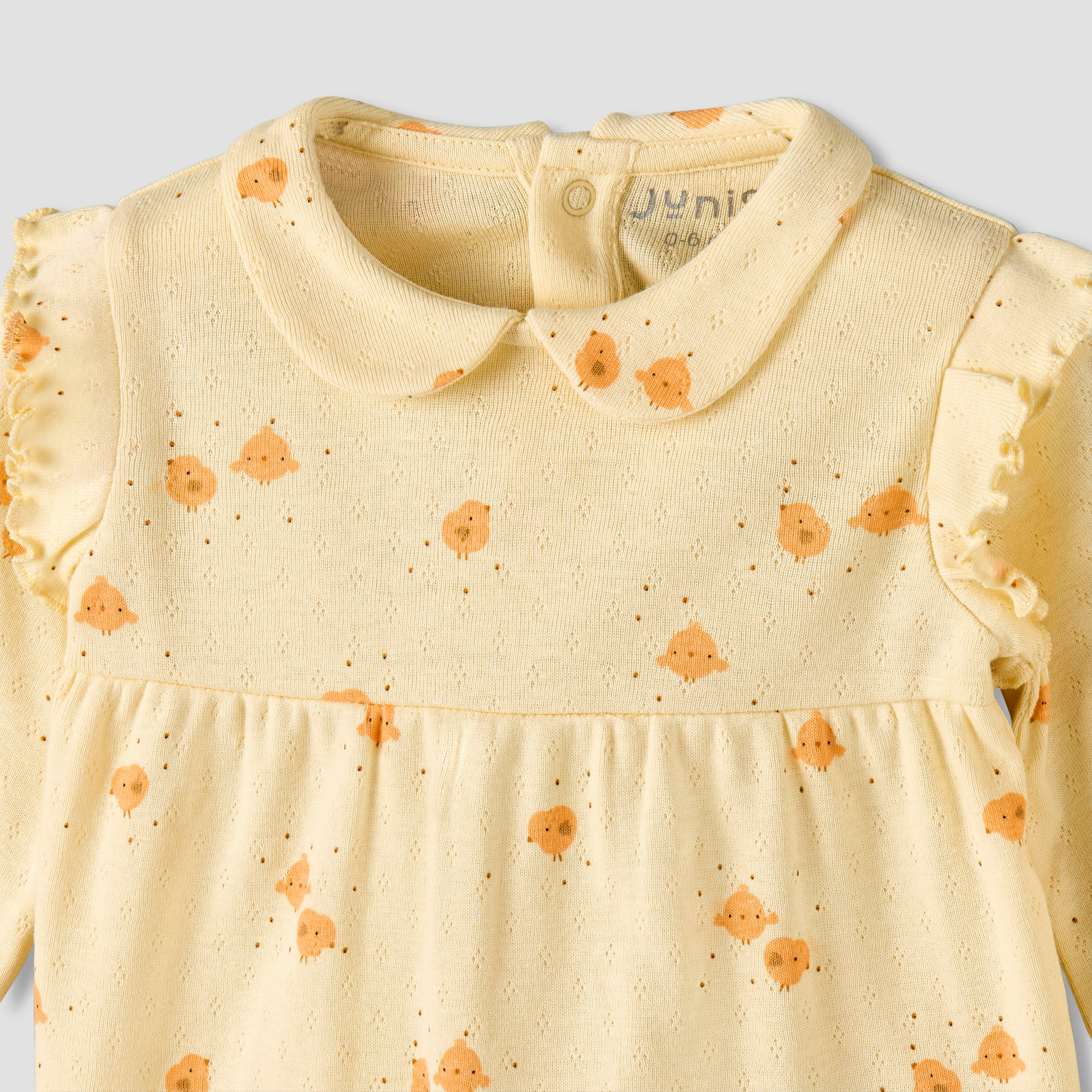 Juniors Cotton Peter Pan Collar Long Sleeves Pyjama Set with Bird Print-baby-girls-clothing-nightwear-pyjamasets-image-7
