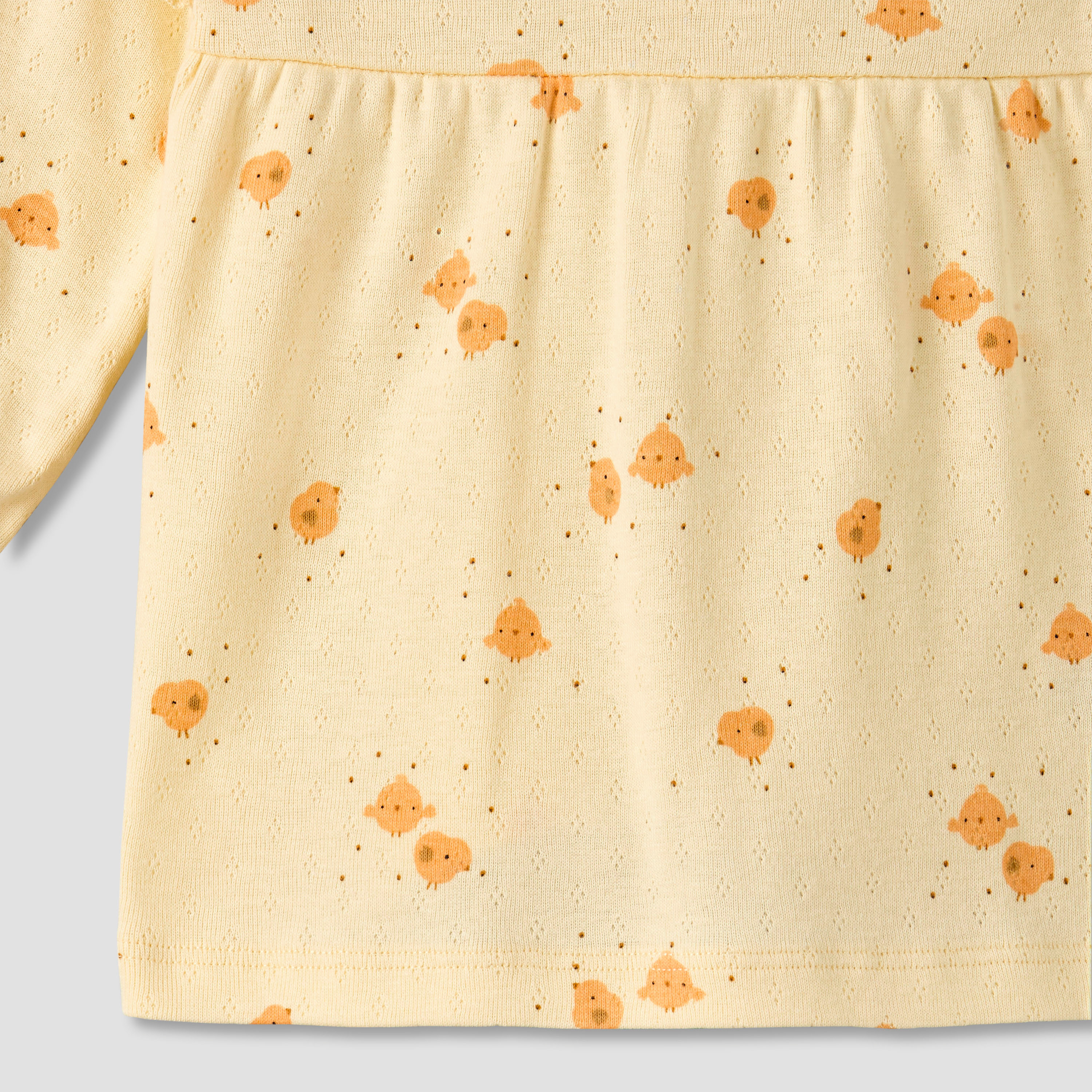 Juniors Cotton Peter Pan Collar Long Sleeves Pyjama Set with Bird Print-baby-girls-clothing-nightwear-pyjamasets-image-8