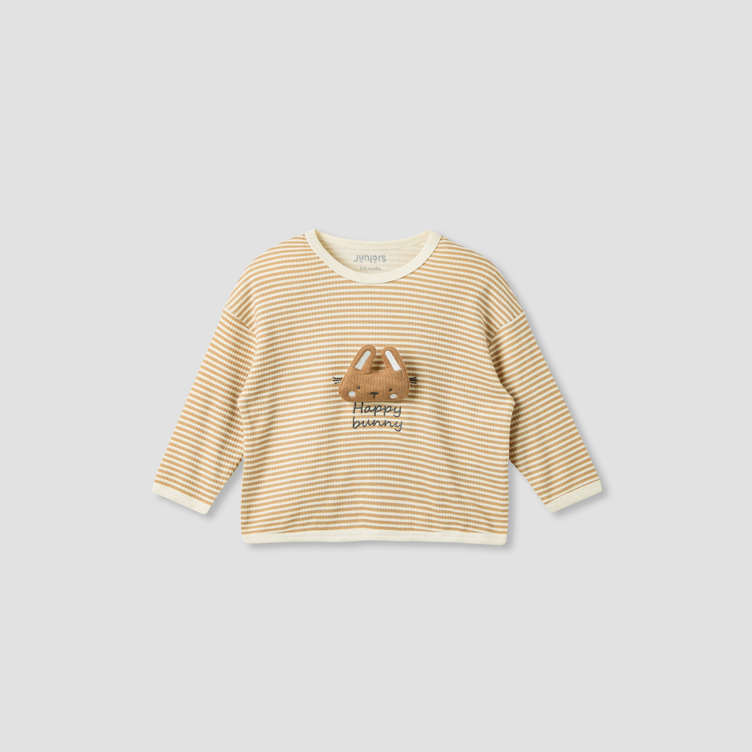 Juniors Animal Applique T-shirt and Pyjama Set-baby-girls-clothing-nightwear-pyjamasets-image-2