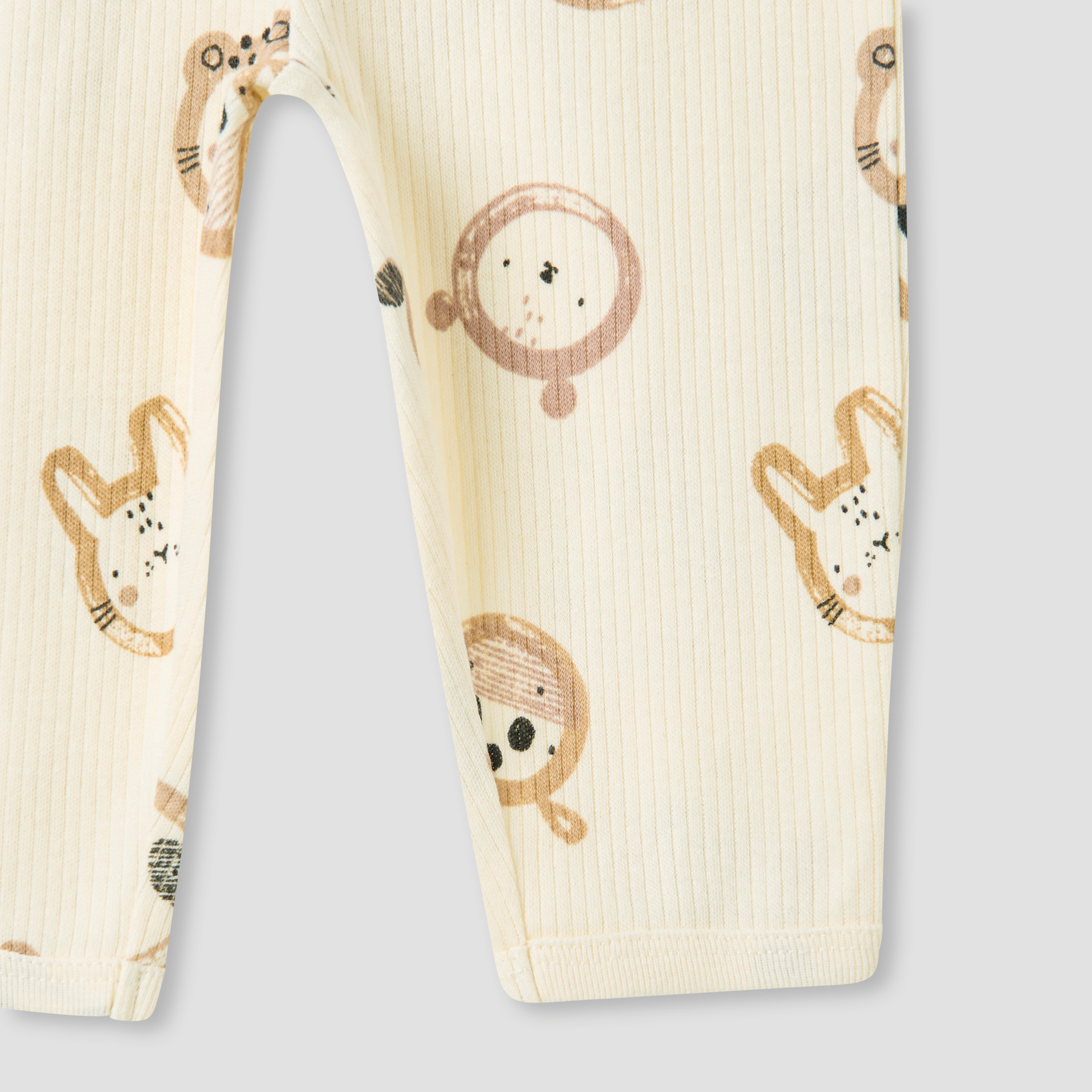 Juniors Animal Applique T-shirt and Pyjama Set-baby-girls-clothing-nightwear-pyjamasets-image-7