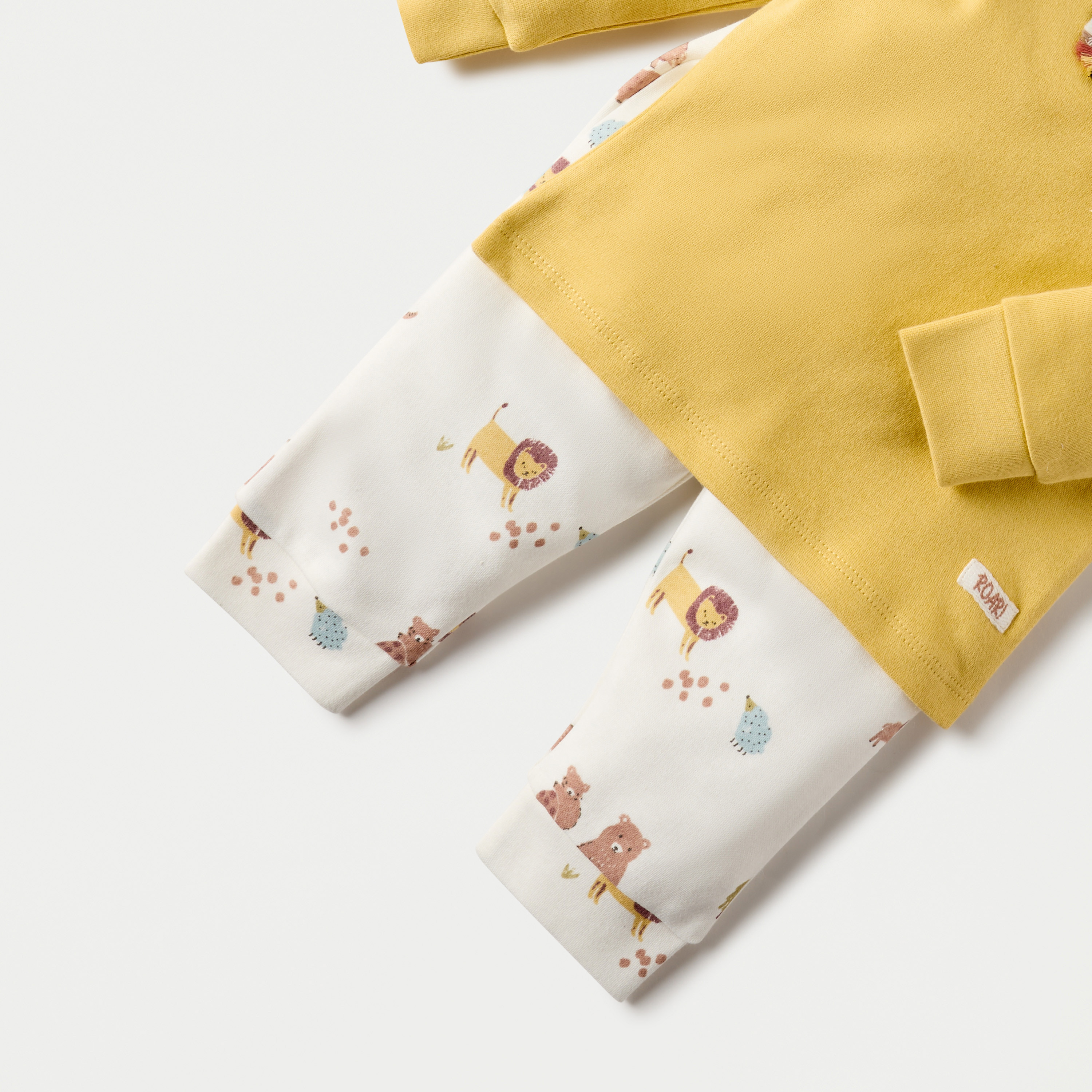 طقم بنطلون بيجاما وتيشيرت بطبعات حيوانات من جونيورز-baby-boys-clothing-nightwear-pyjamasets-image-5
