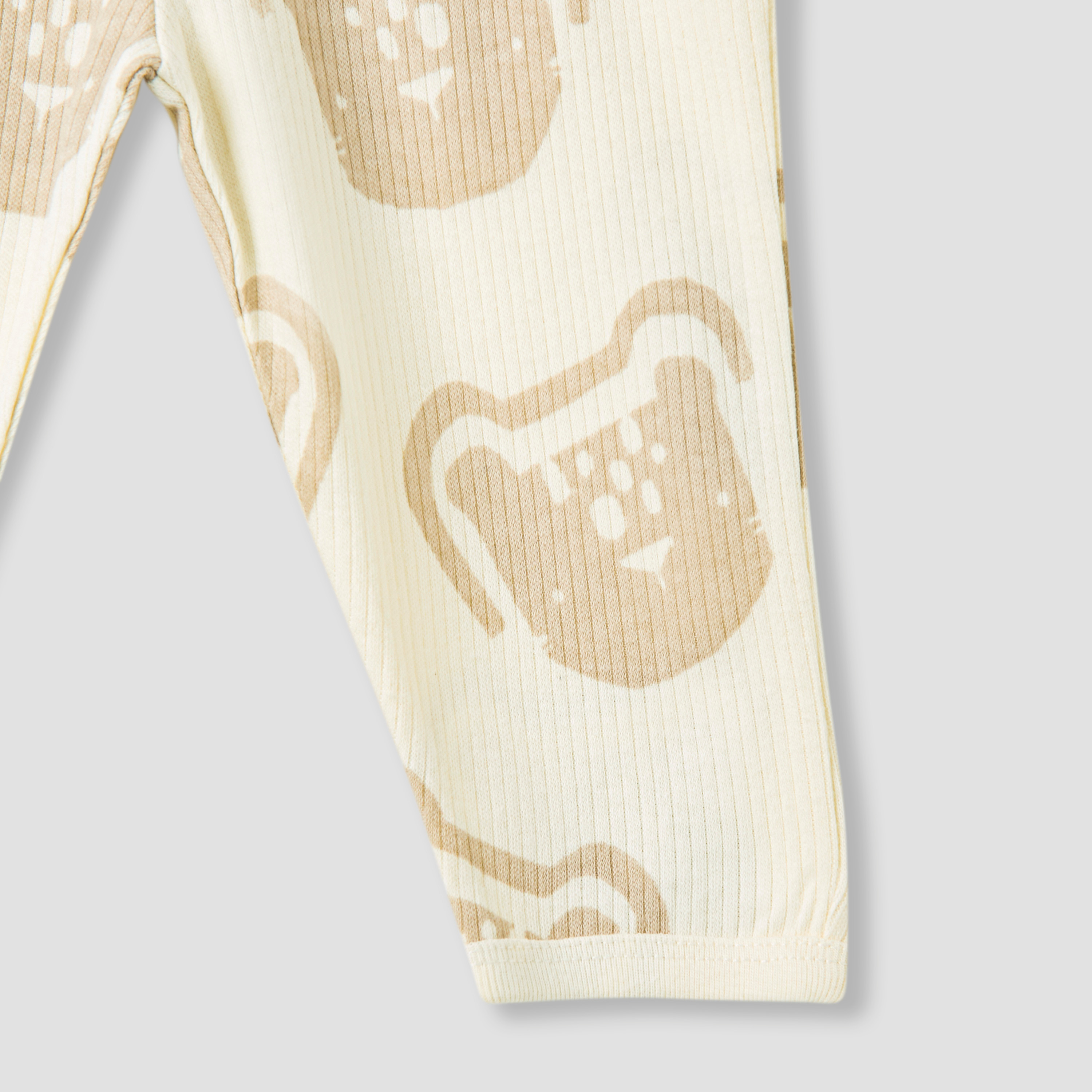 Juniors Pyjama Set with Bear Print - Cotton - Long Sleeves - Collar-baby-boys-clothing-nightwear-pyjamasets-image-8