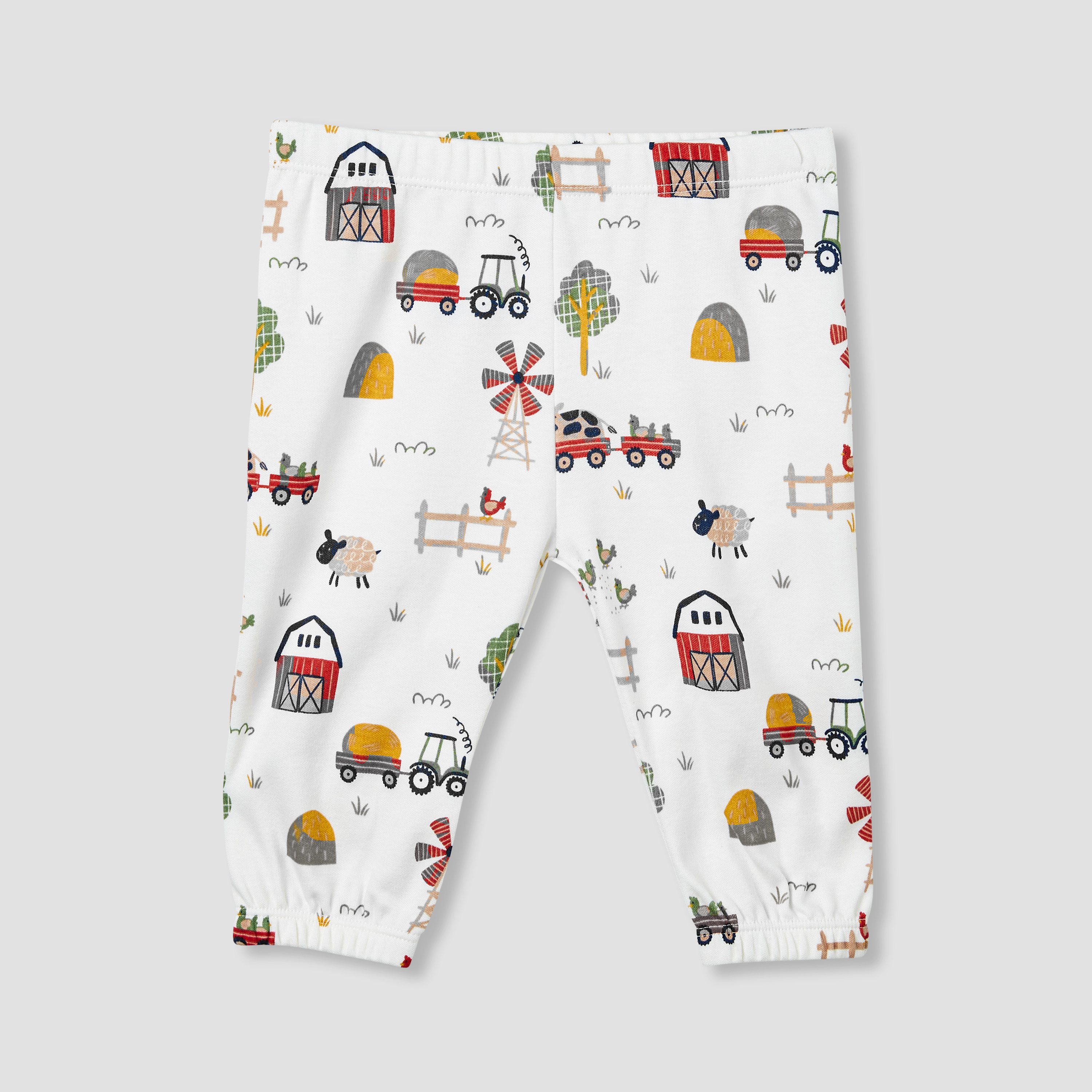 Juniors Embroidered T-shirt and Pyjama Set-baby-boys-clothing-nightwear-pyjamasets-image-3