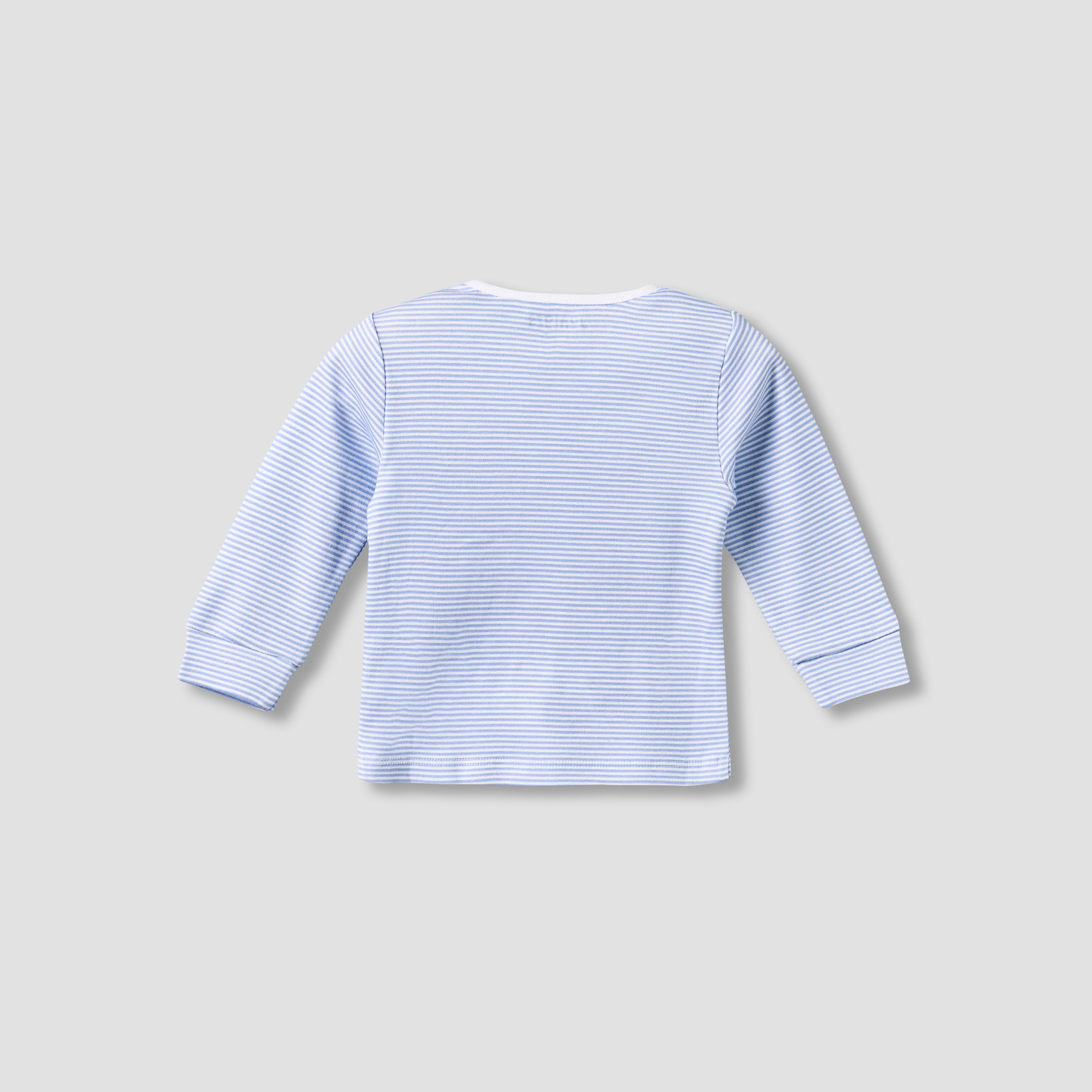 طقم بيجاما قطن برقبة مستديرة وأكمام طويلة وتطريزات من جونيورز-baby-boys-clothing-nightwear-pyjamasets-image-5
