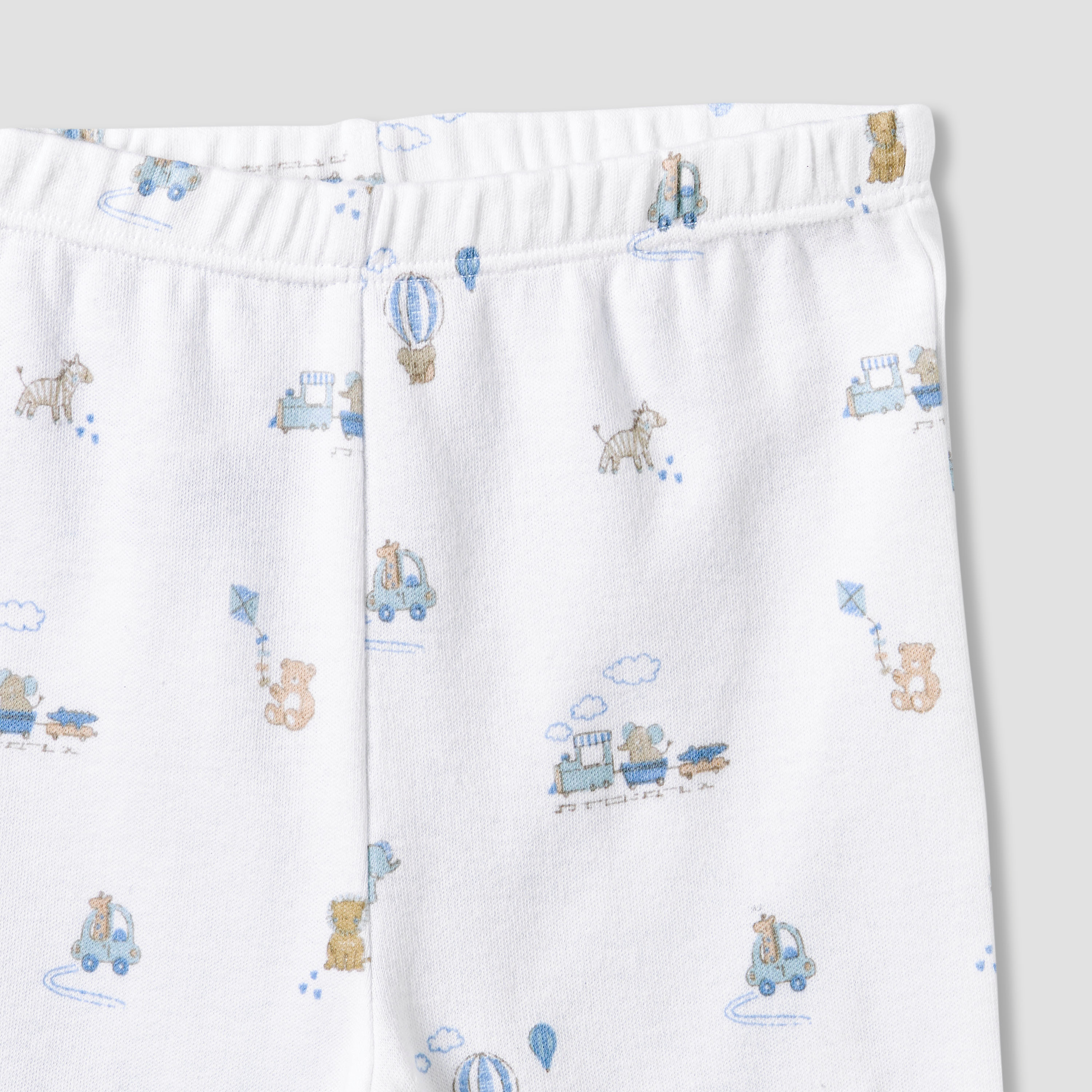 طقم بيجاما قطن برقبة مستديرة وأكمام طويلة وتطريزات من جونيورز-baby-boys-clothing-nightwear-pyjamasets-image-9