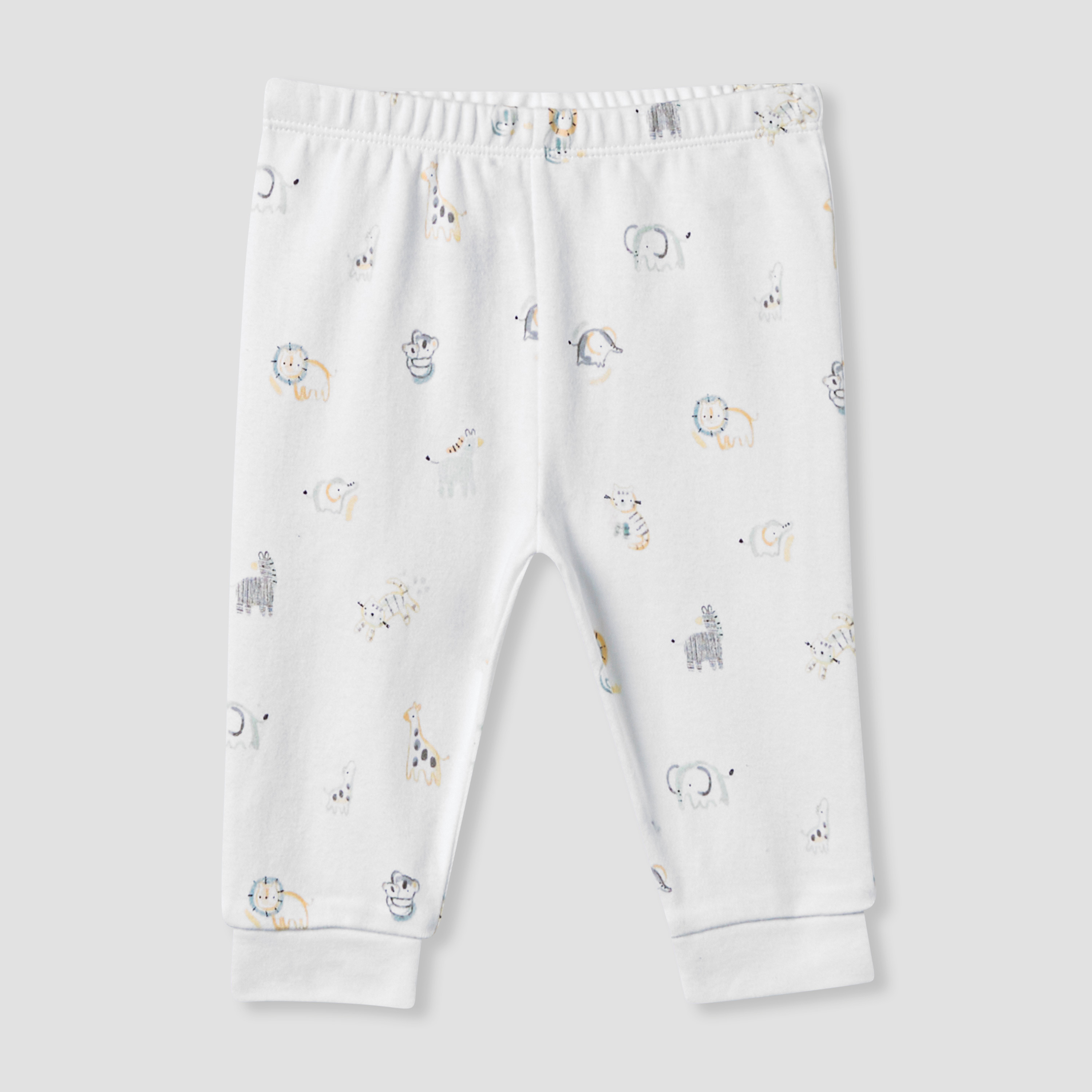 Juniors Animal Print T-shirt and Pyjama Set-baby-boys-clothing-nightwear-pyjamasets-image-3