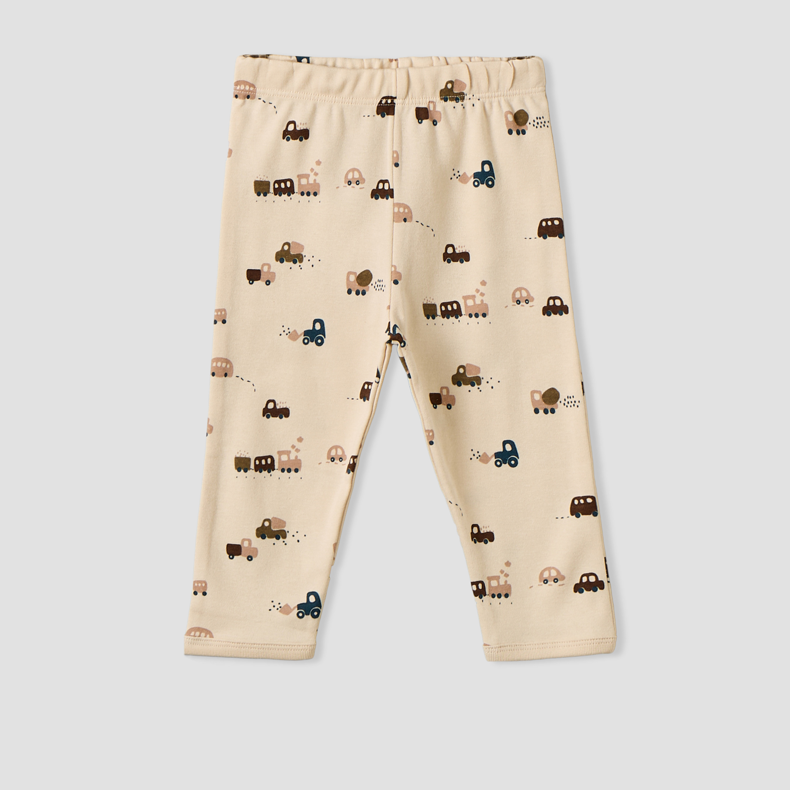 Juniors Cotton Crew Neck Long Sleeves Pyjama Set with Vehicle Print-baby-boys-clothing-nightwear-pyjamasets-image-3